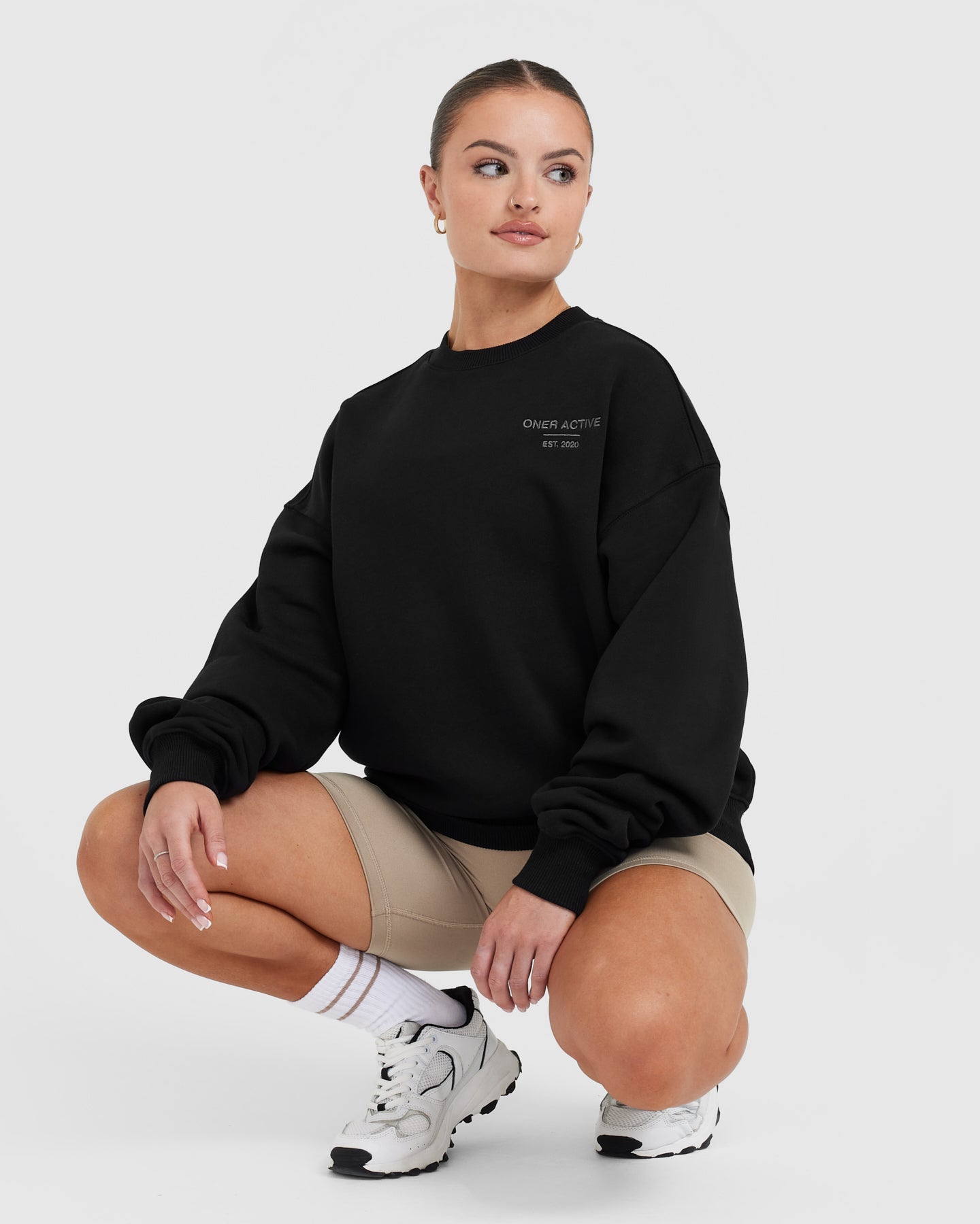 All Day Est 2020 Oversized Sweatshirt | Black - Image 5