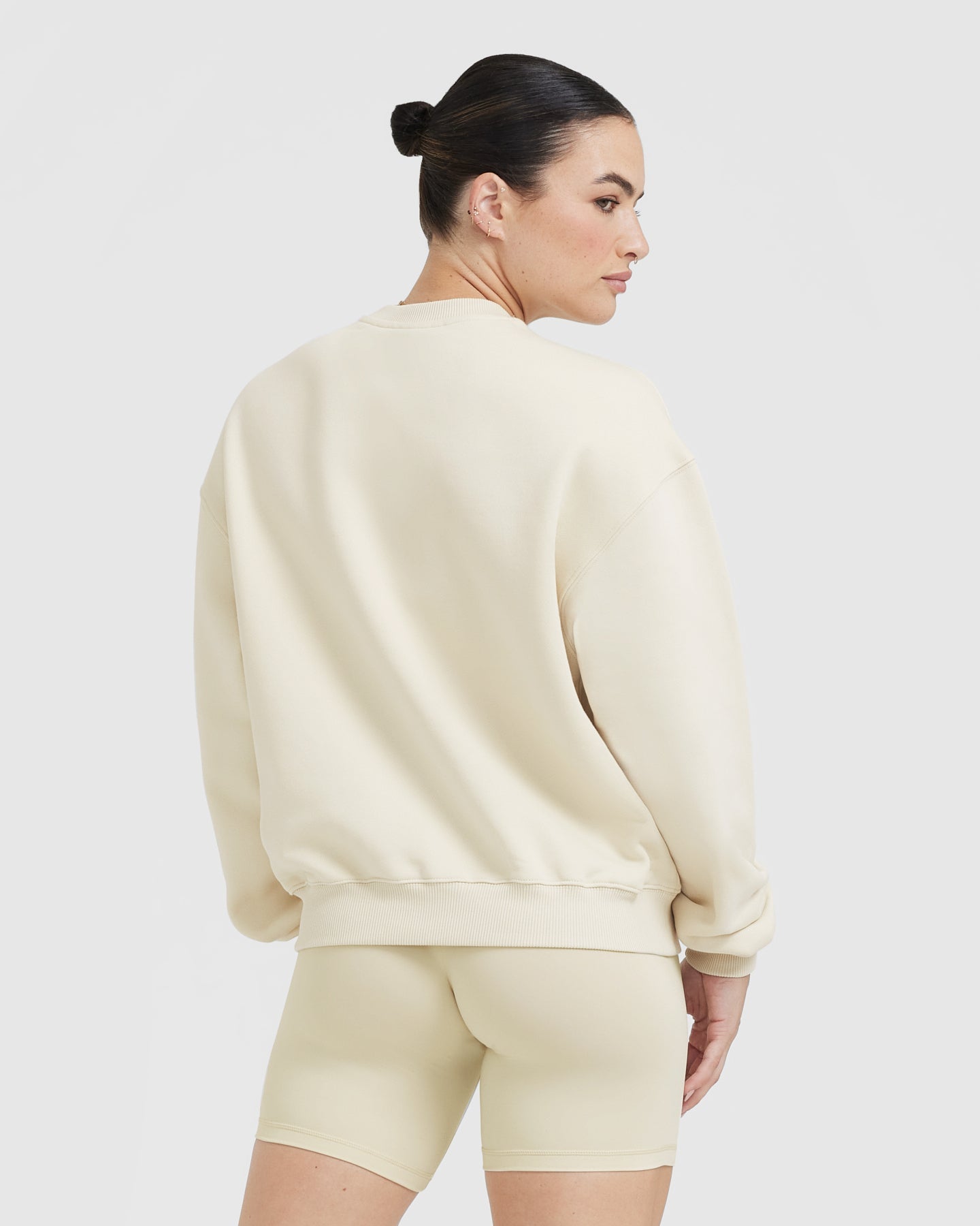 Alternative view of All Day Est 2020 Oversized Sweatshirt | Vanilla