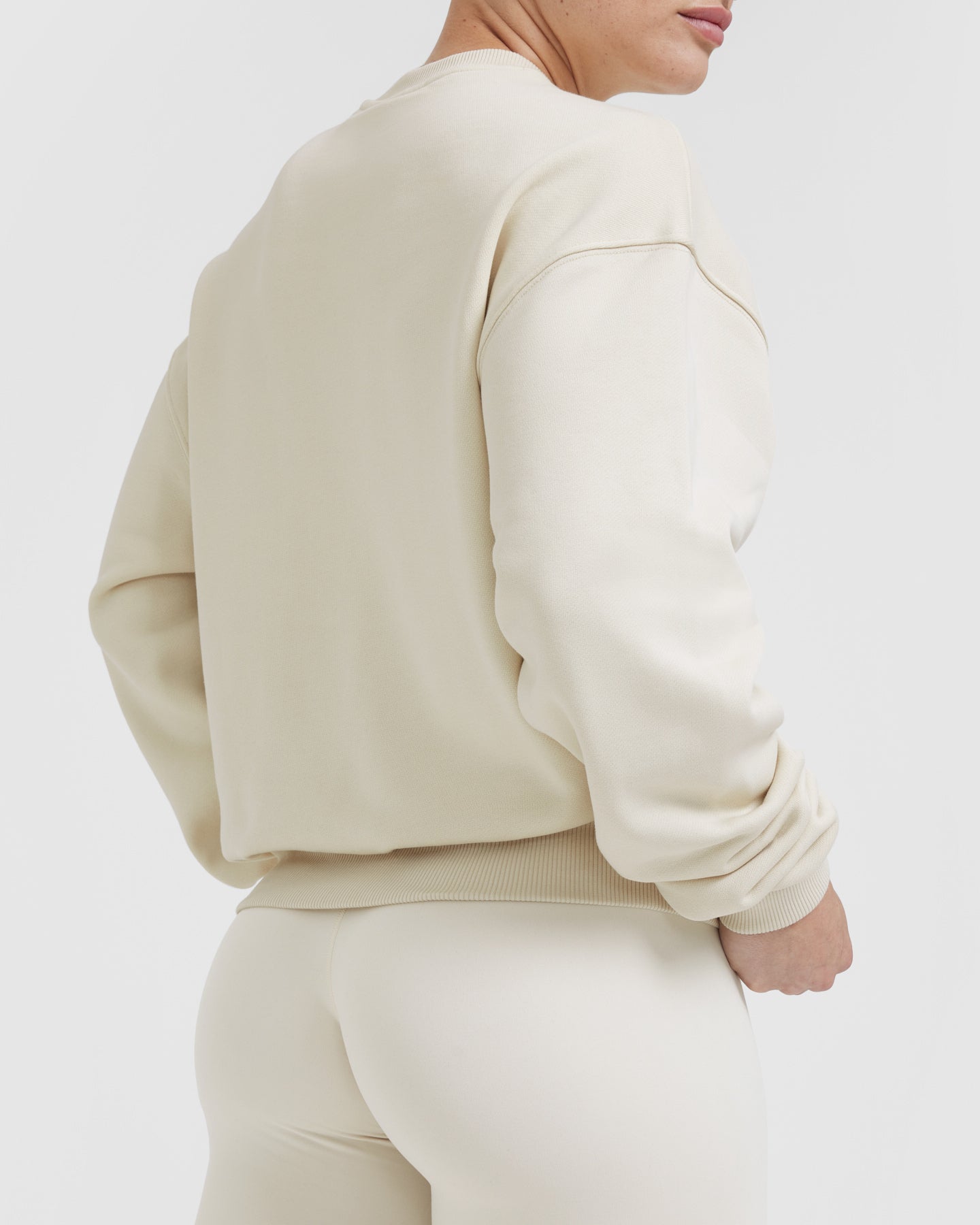 All Day Est 2020 Oversized Sweatshirt | Vanilla - Image 5