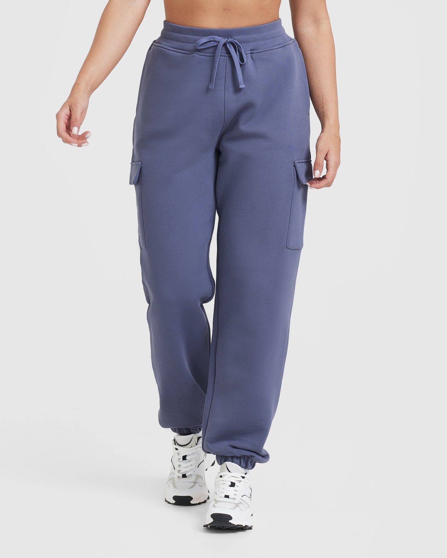 All Day Lightweight Cargo Joggers | Slate Blue