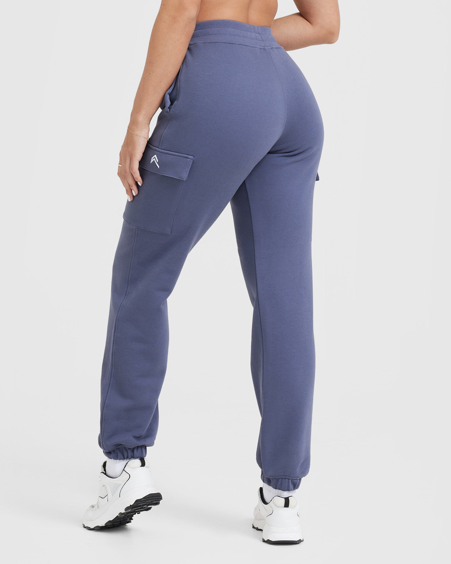Alternative view of All Day Lightweight Cargo Joggers | Slate Blue