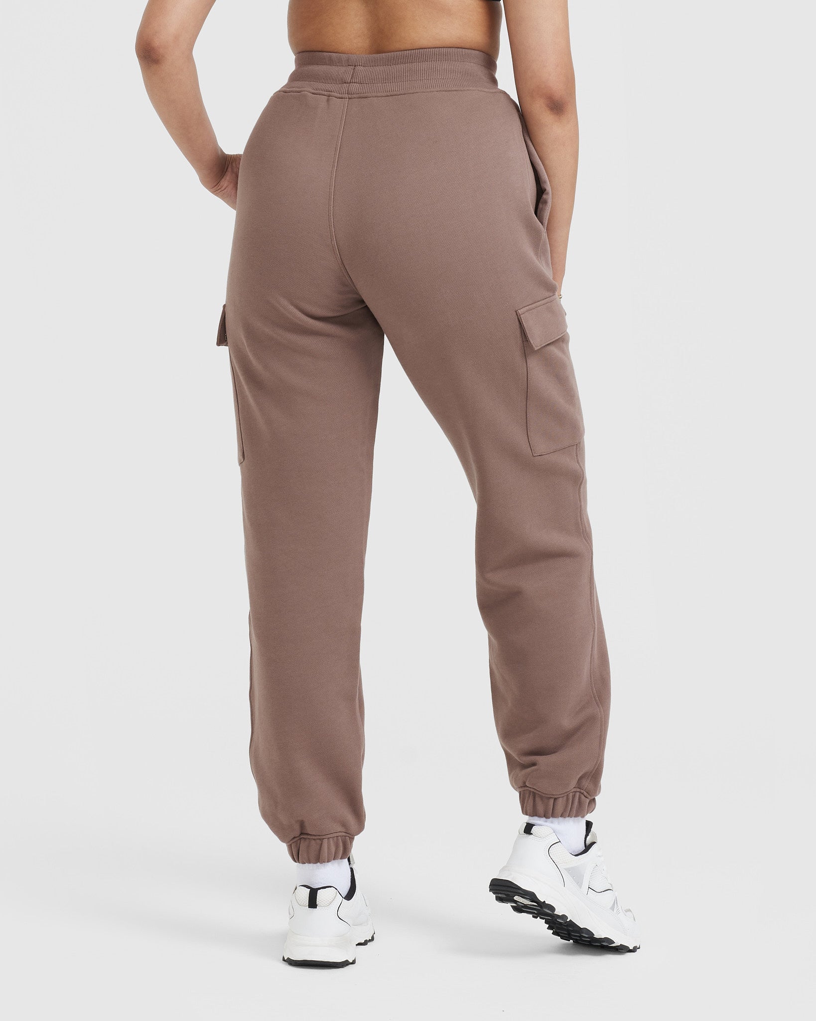 Alternative view of All Day Lightweight Cargo Joggers | Cool Brown