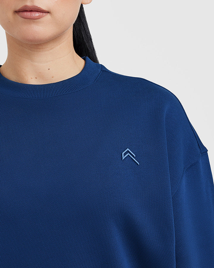All Day Lightweight Oversized Sweatshirt | Midnight - Image 5