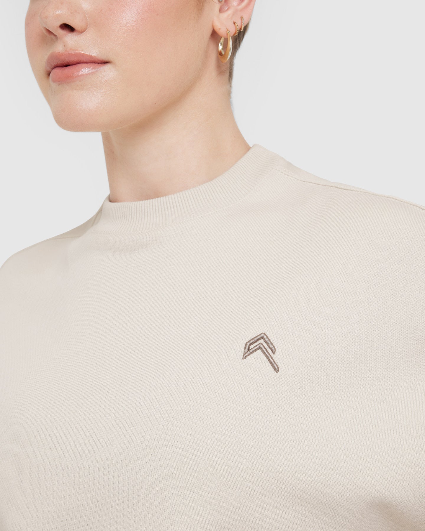 All Day Lightweight Oversized Sweatshirt | Sand - Image 4