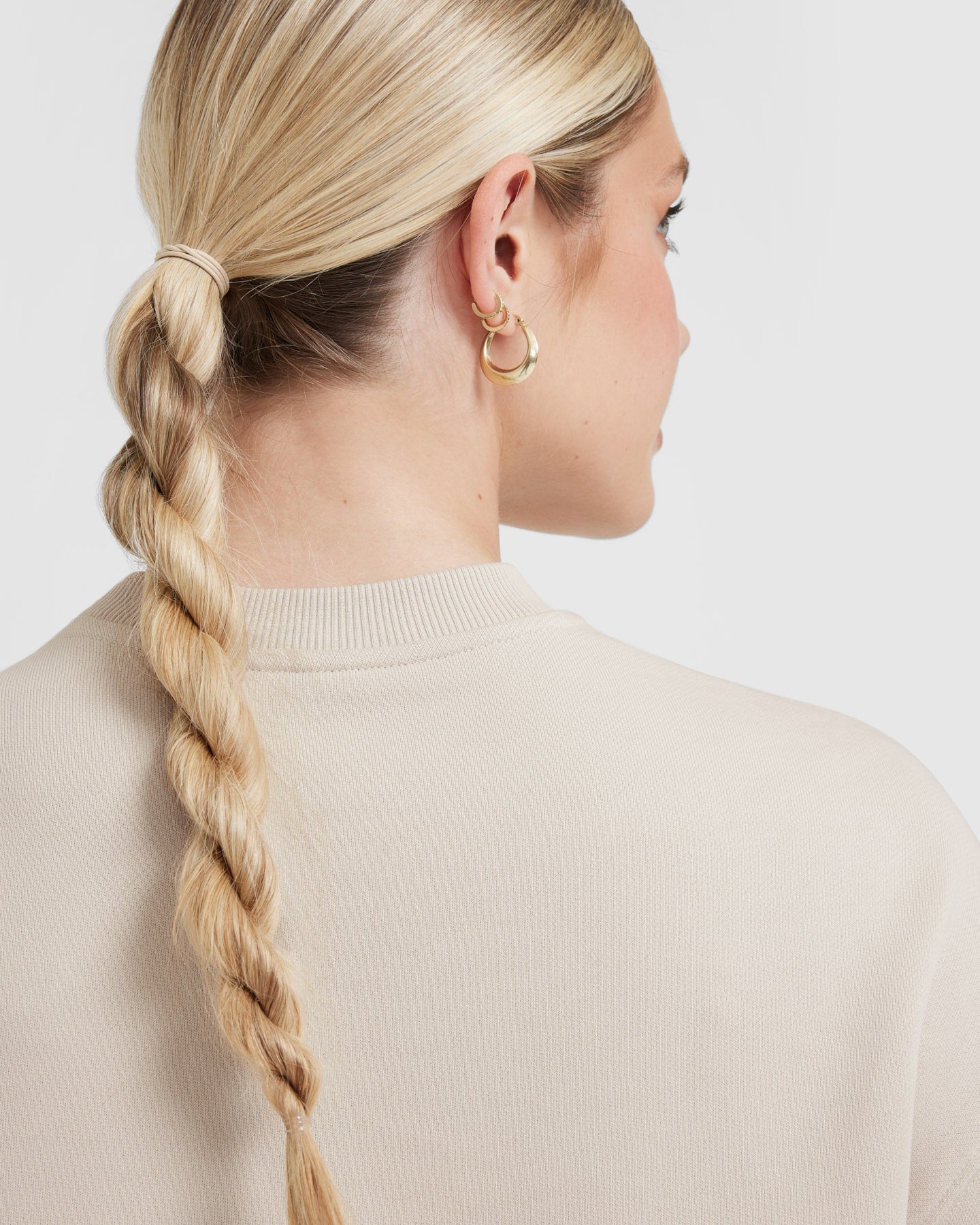 All Day Lightweight Oversized Sweatshirt | Sand - Image 5