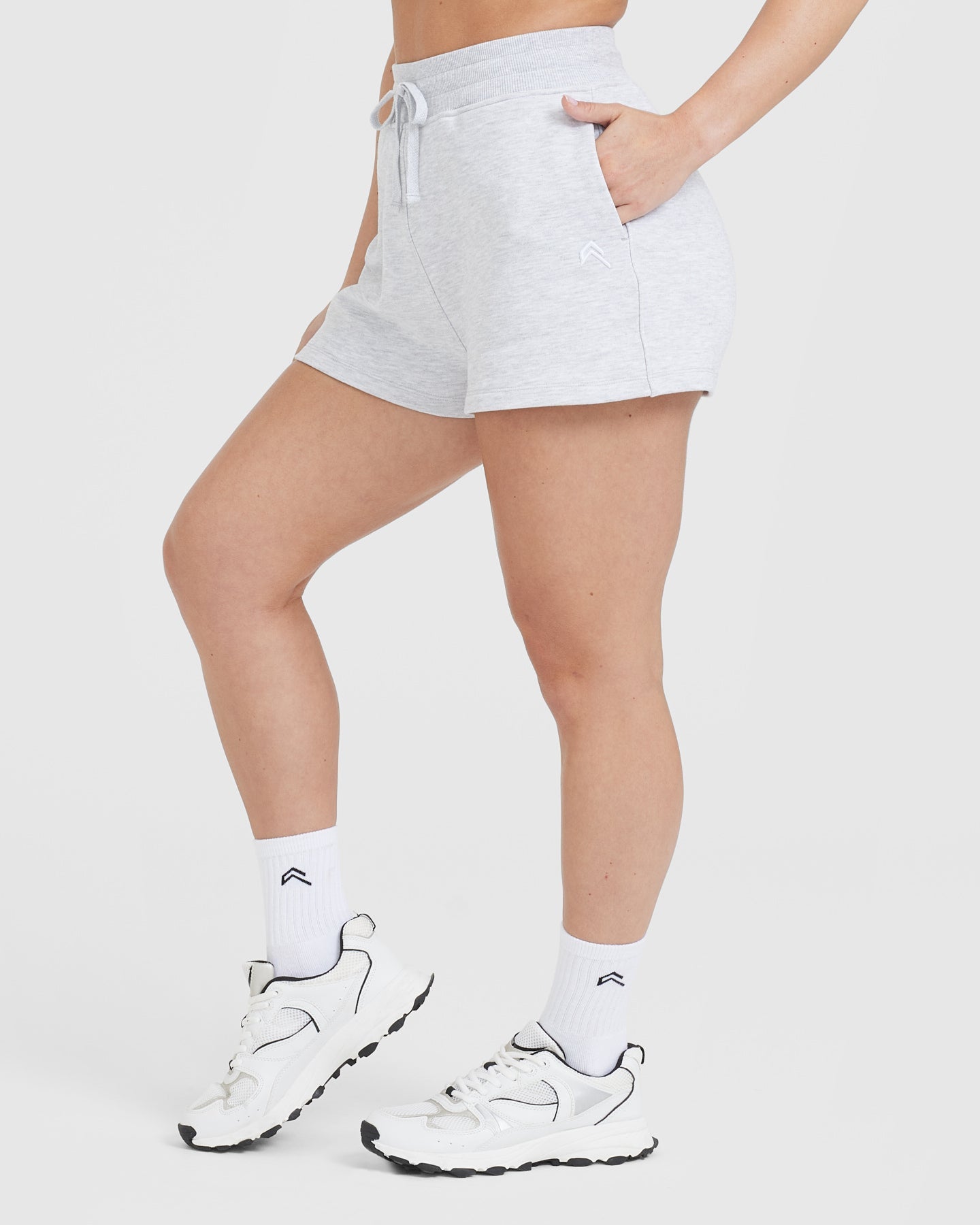 All Day Lightweight Shorts | Light Grey Marl - Image 3