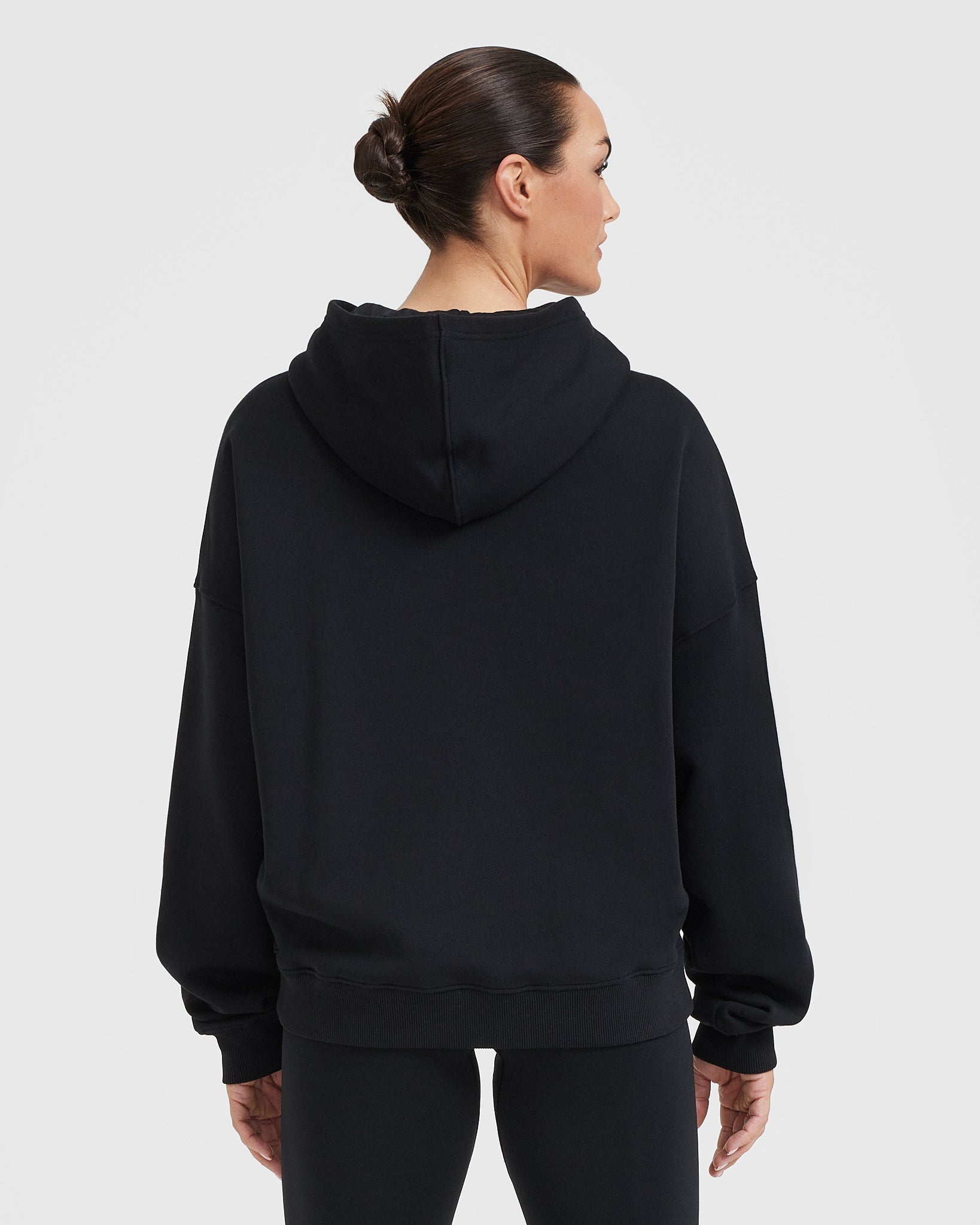 Alternative view of All Day Oversized Hoodie | Black