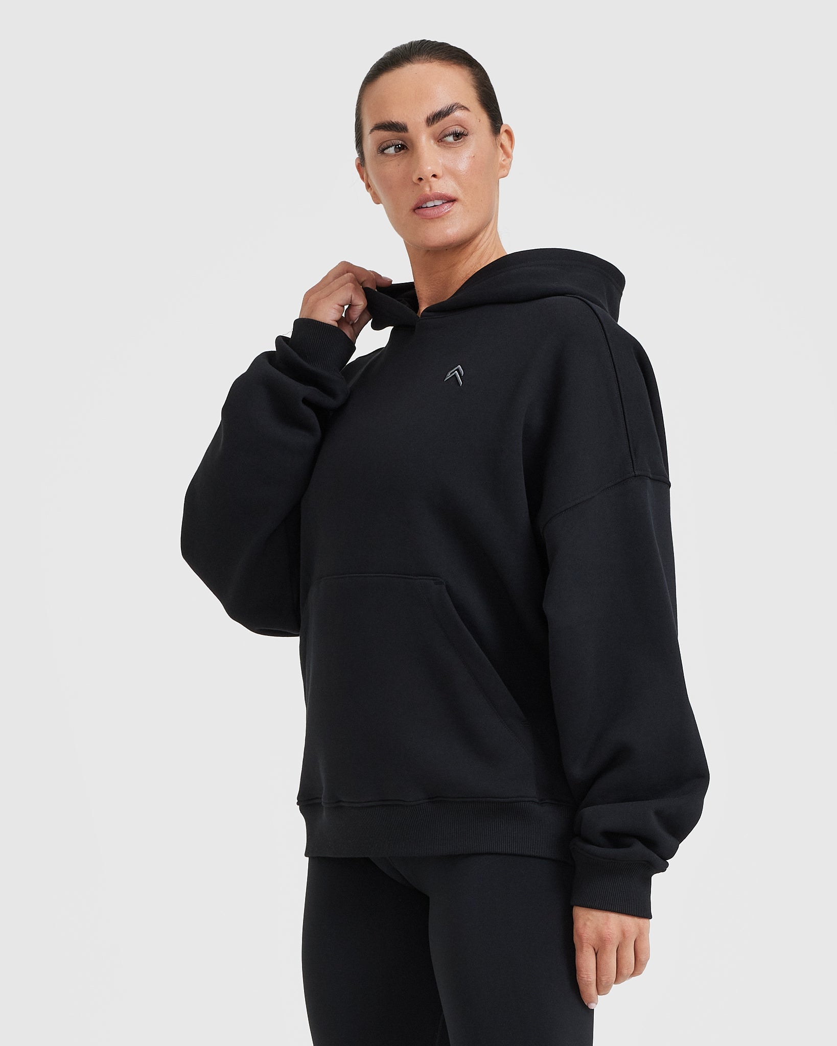 All Day Oversized Hoodie | Black - Image 3