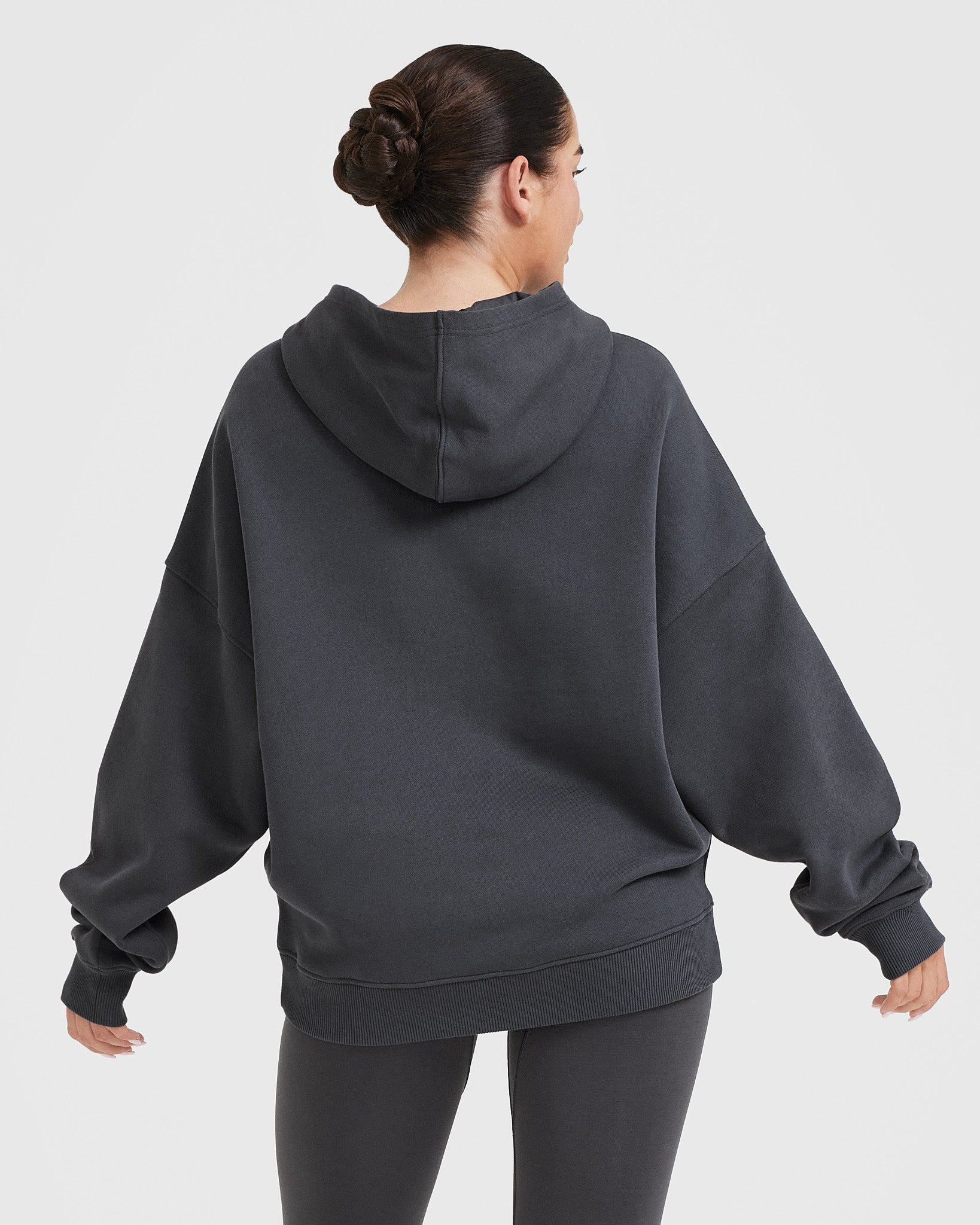 Alternative view of All Day Oversized Hoodie | Coal