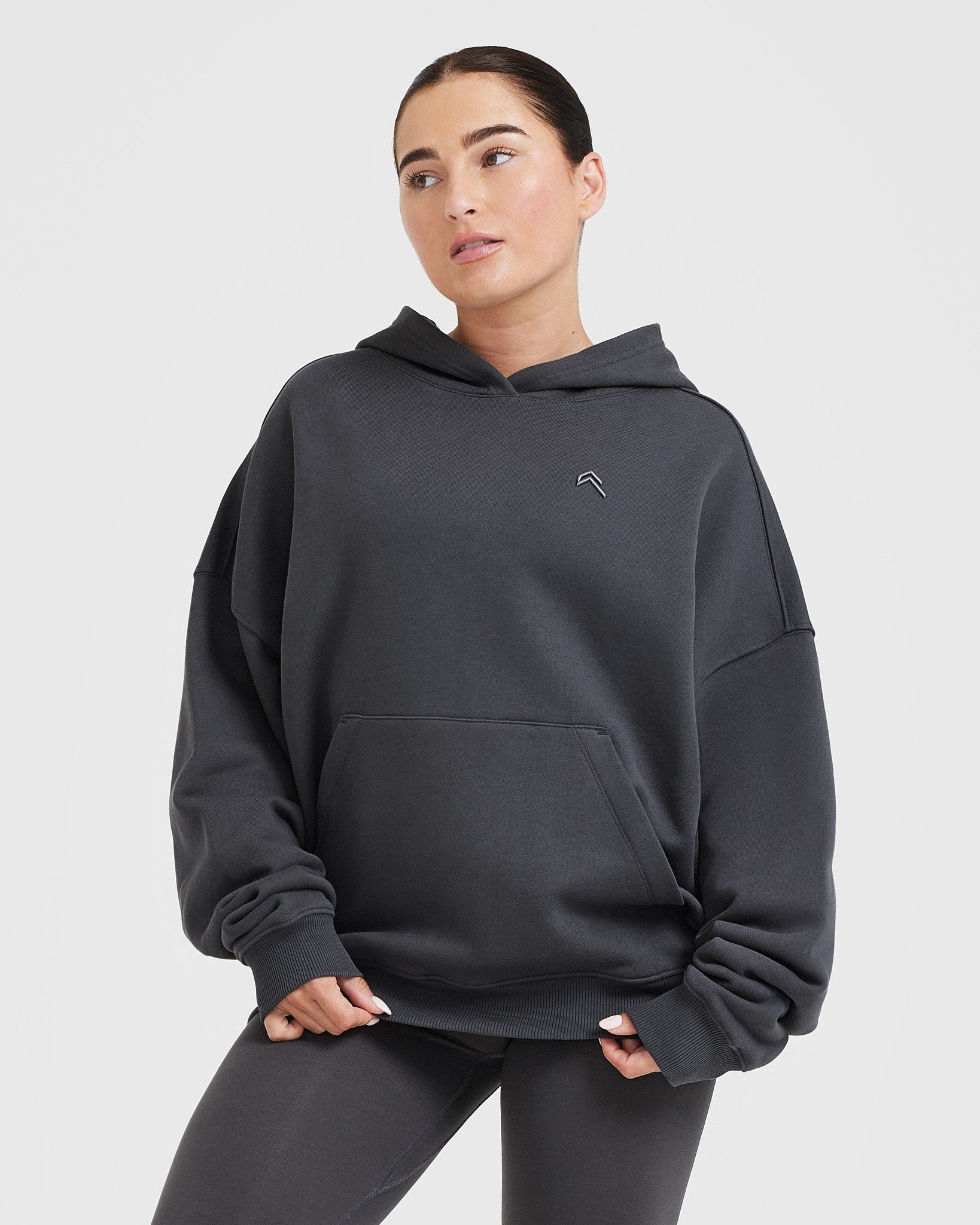 All Day Oversized Hoodie | Coal - Image 3