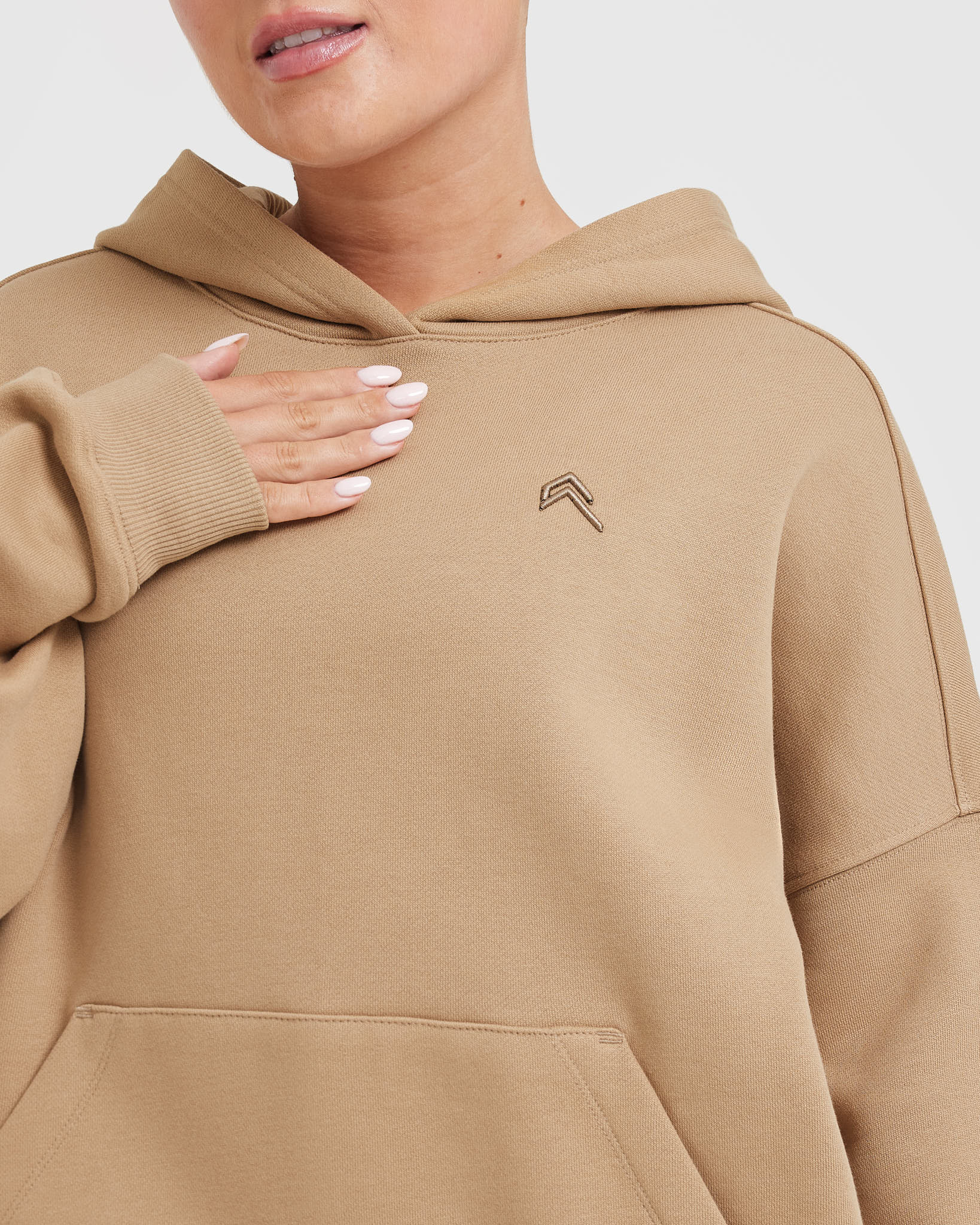 All Day Oversized Hoodie | Dune Brown - Image 5