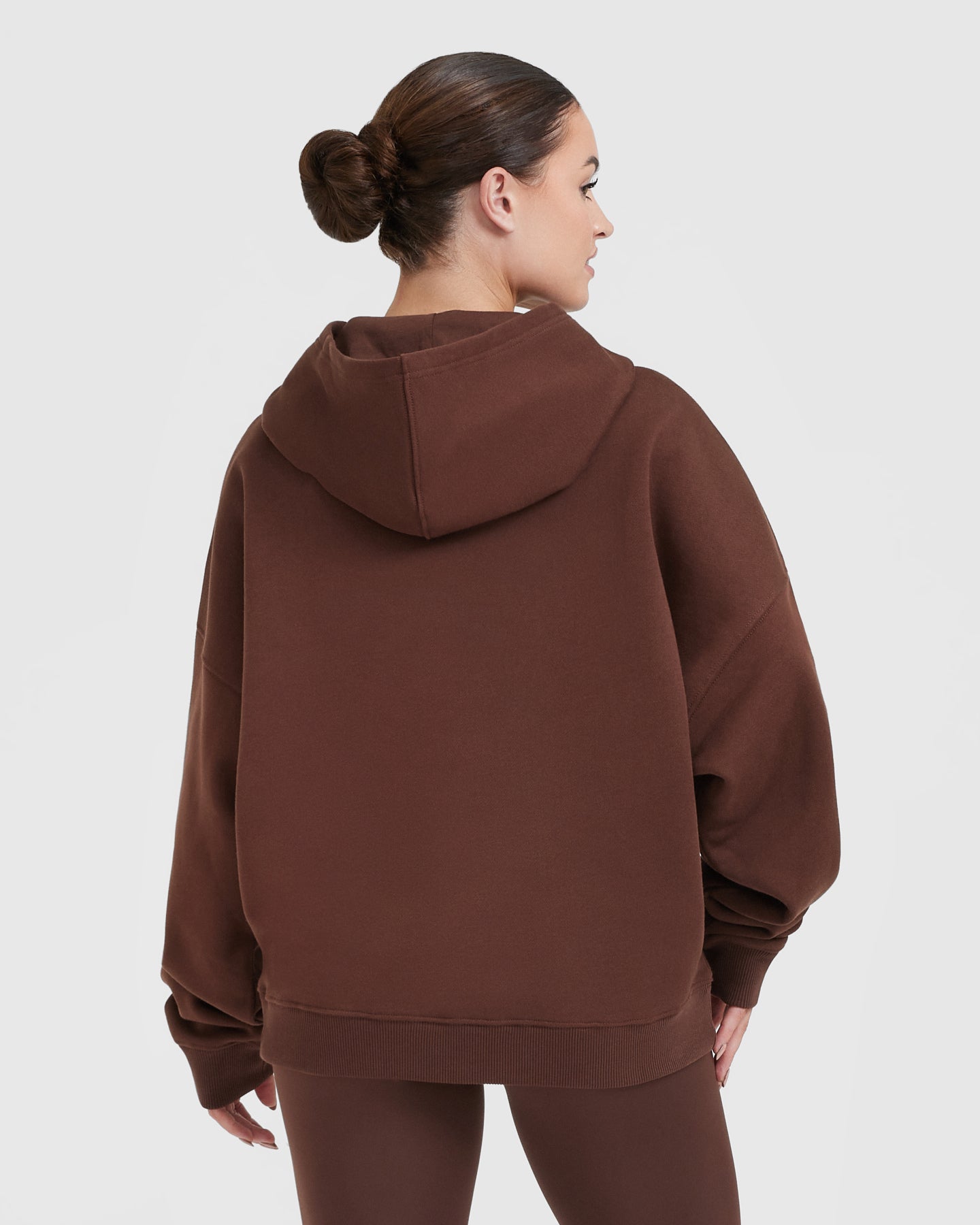 Alternative view of All Day Oversized Hoodie | Espresso