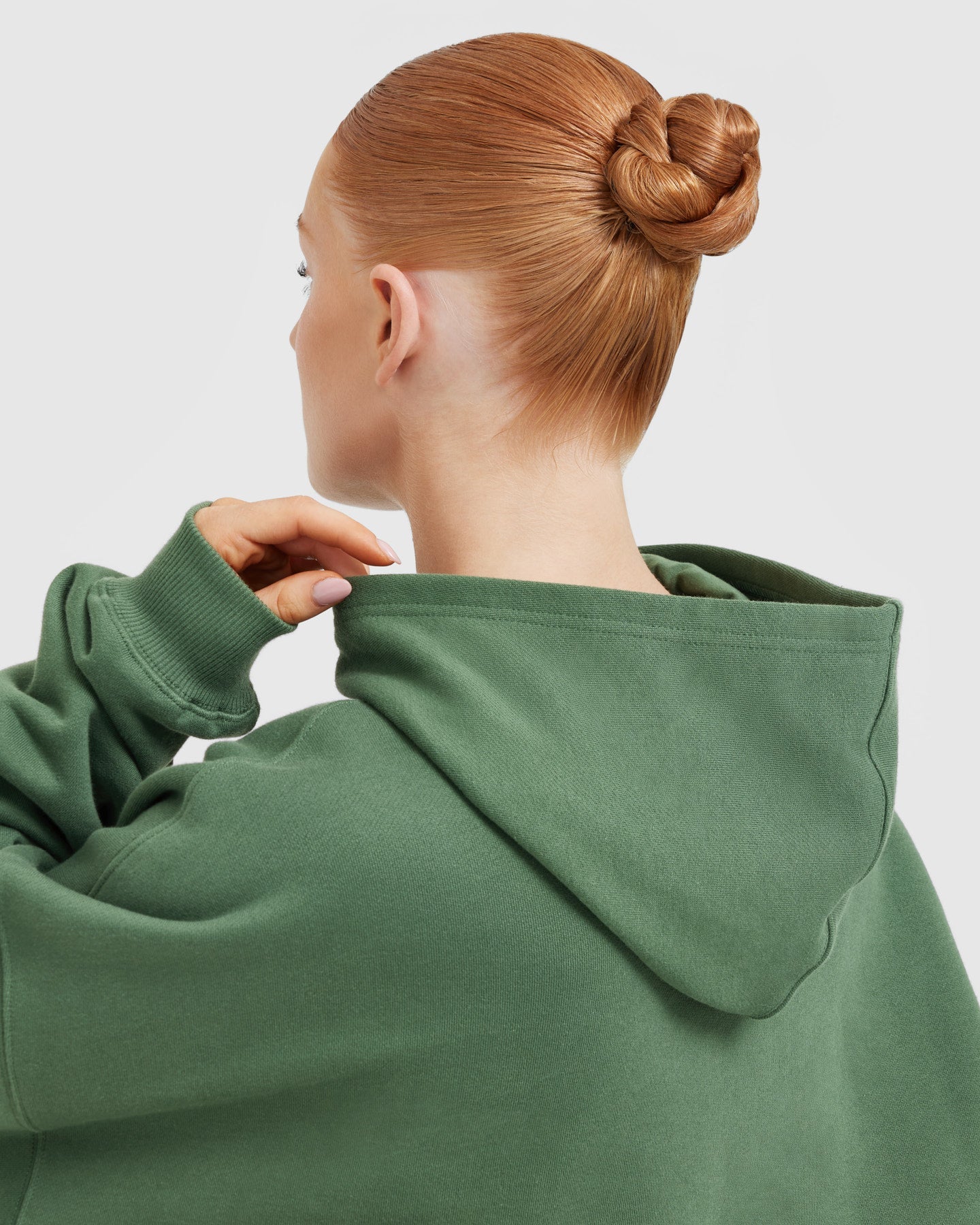 All Day Oversized Hoodie | Forest Green - Image 4