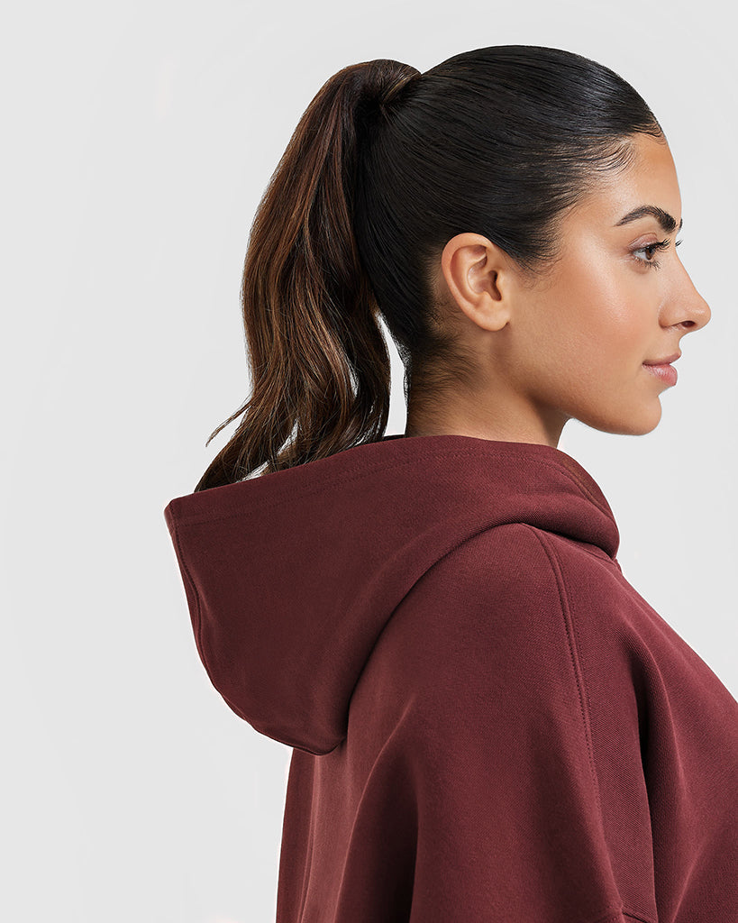 All Day Oversized Hoodie | Mulled Wine - Image 5