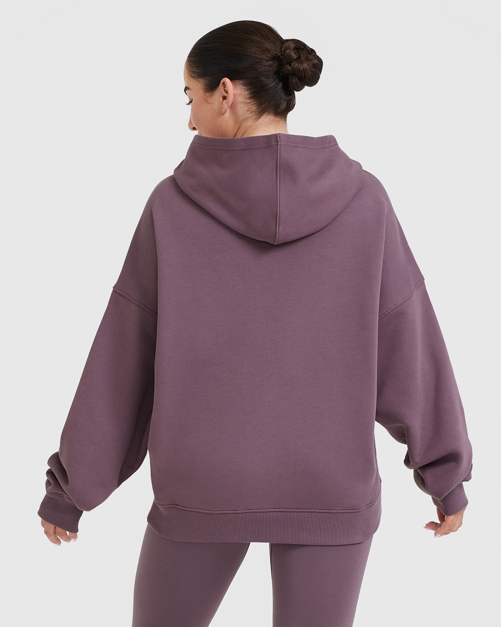 Alternative view of All Day Oversized Hoodie | Vintage Purple