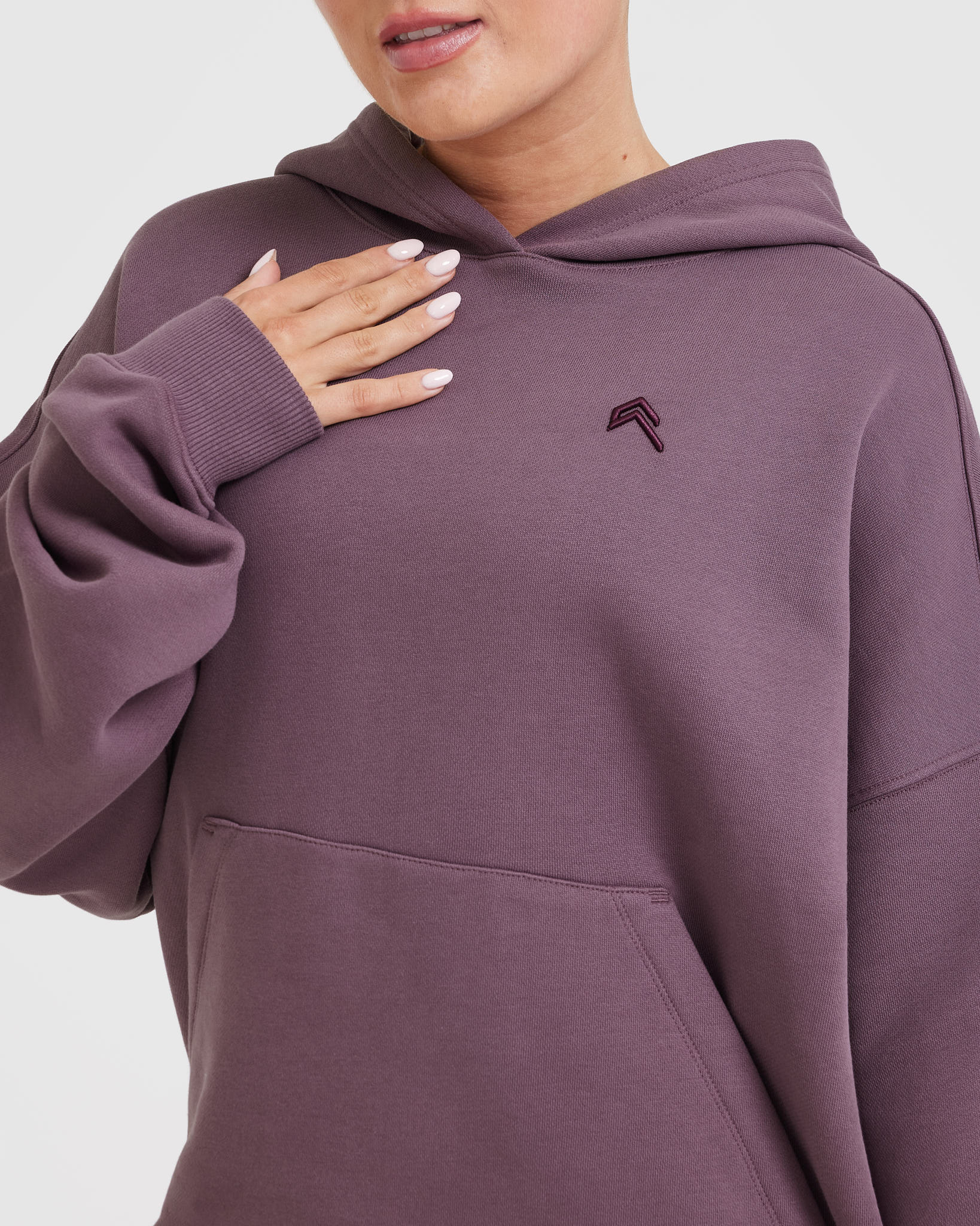 All Day Oversized Hoodie | Vintage Purple - Image 4