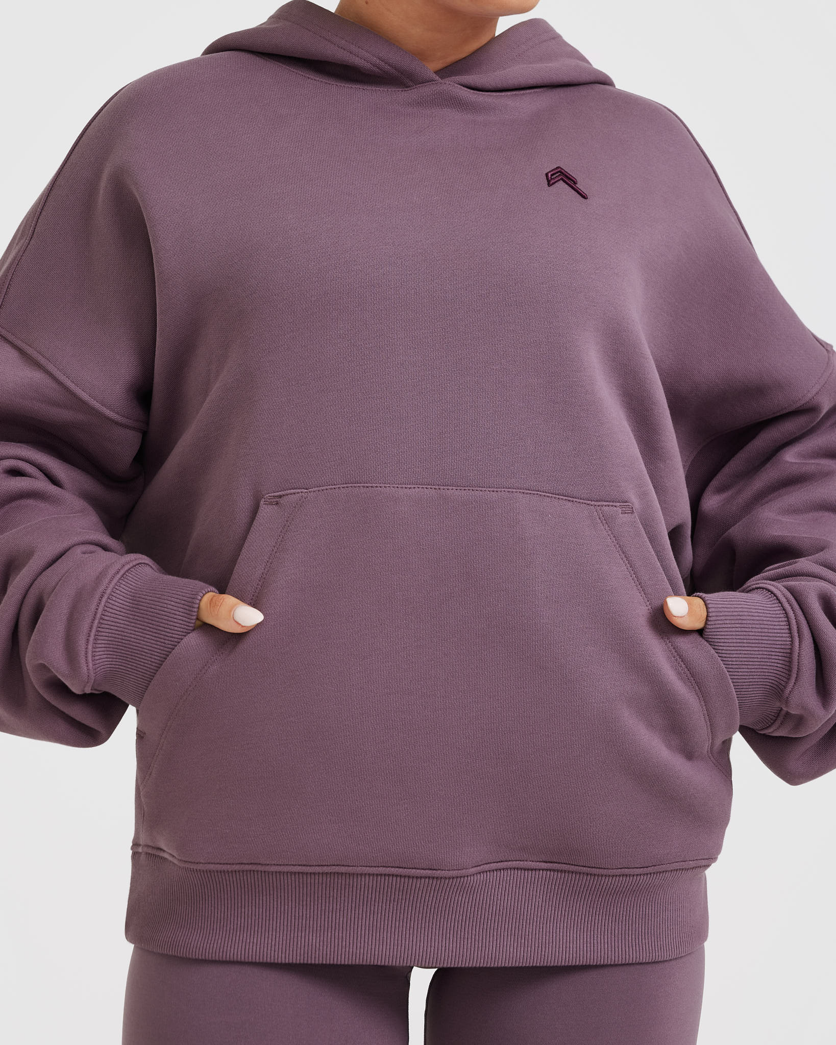 All Day Oversized Hoodie | Vintage Purple - Image 5