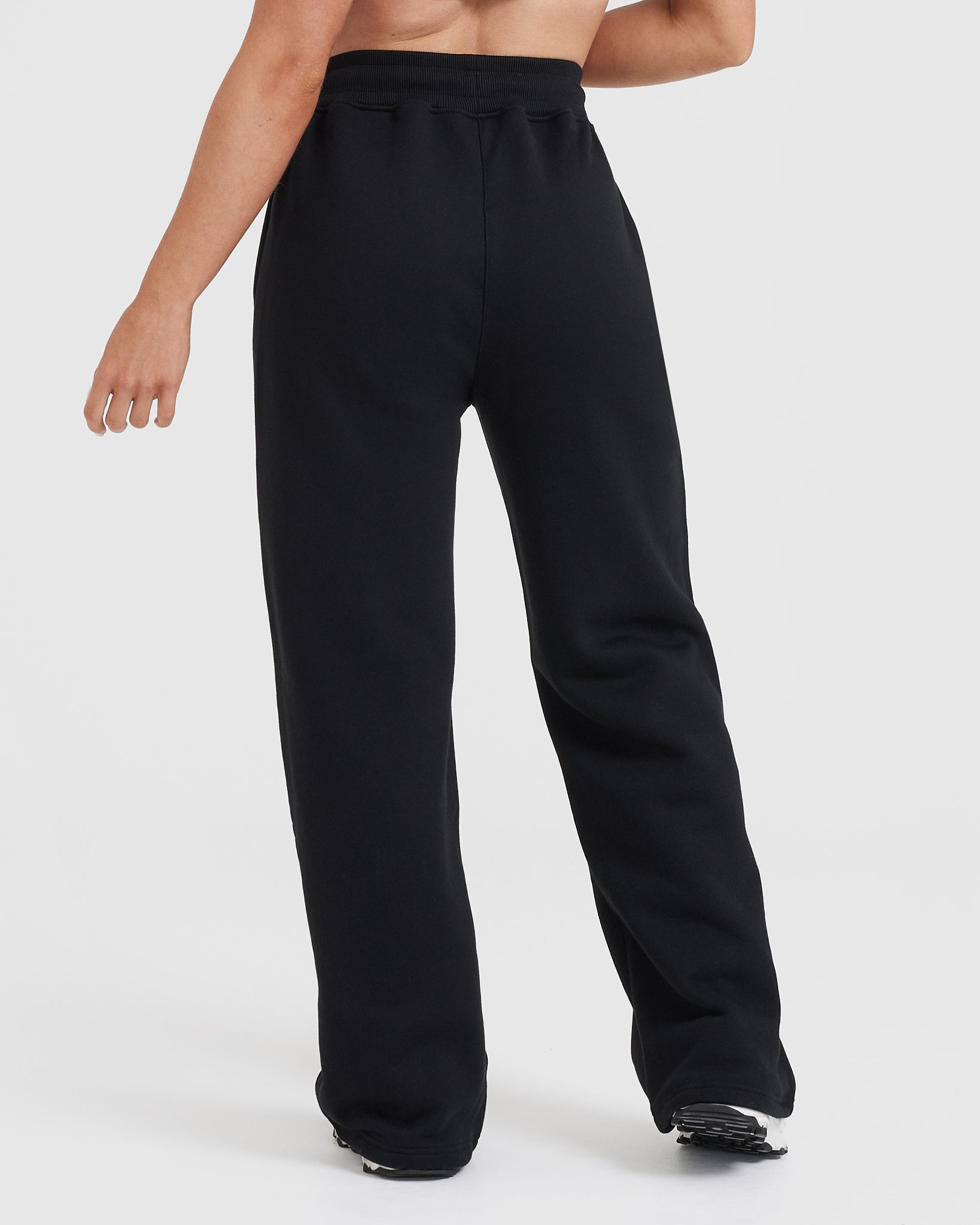 Alternative view of All Day Straight Leg Joggers | Black