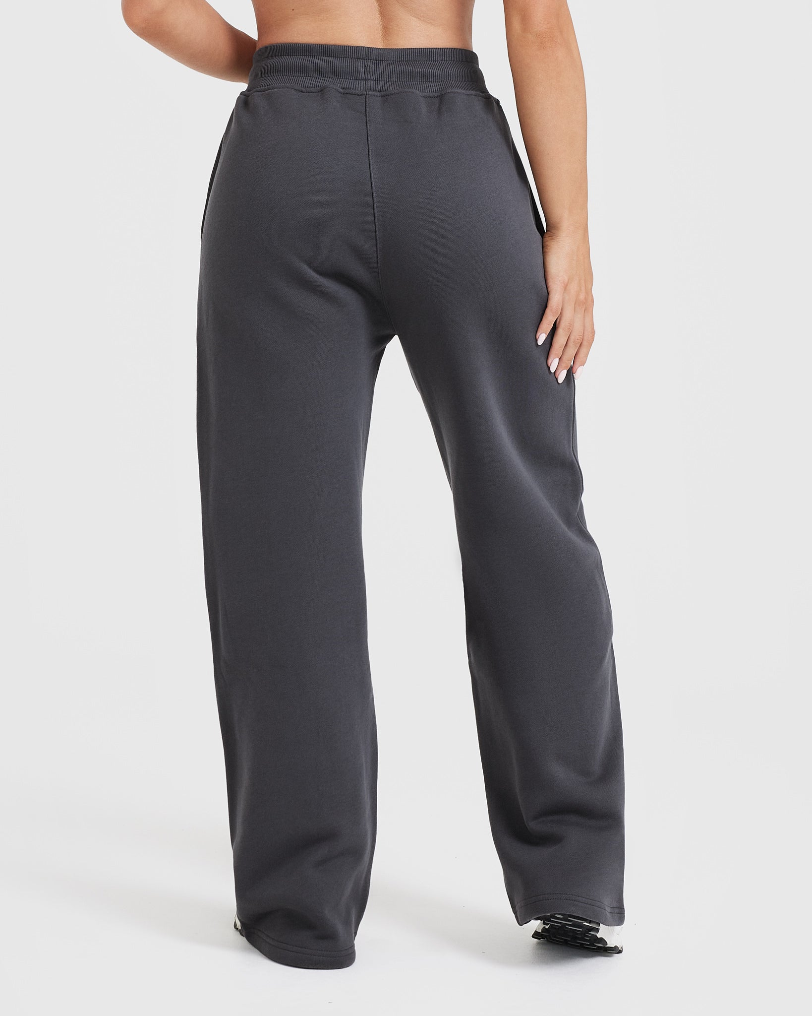 Alternative view of All Day Straight Leg Joggers | Coal