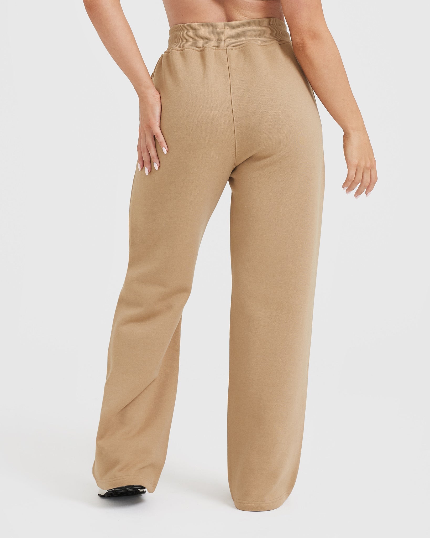 Alternative view of All Day Straight Leg Joggers | Dune Brown