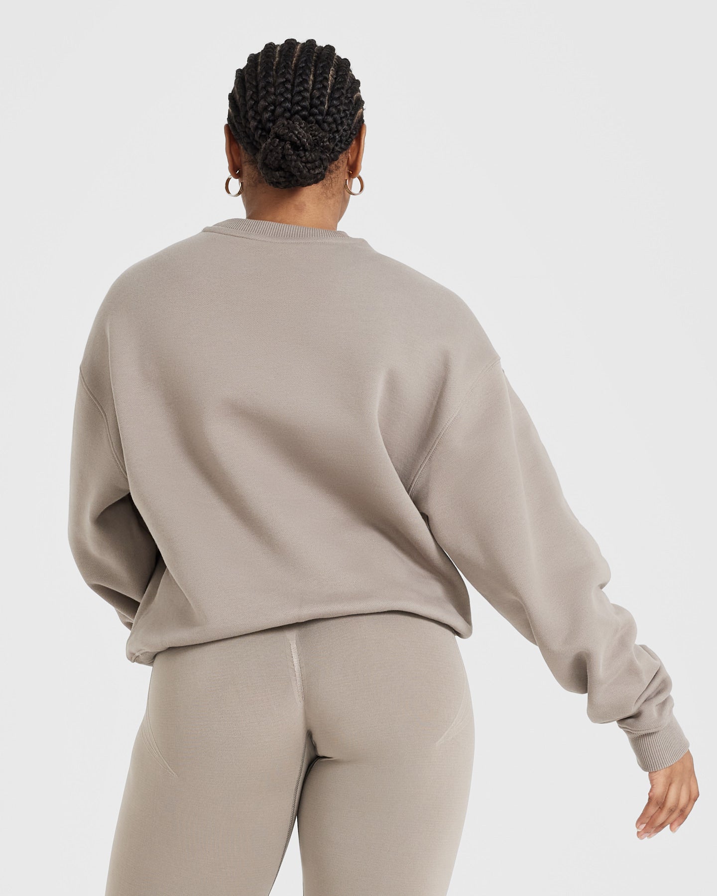 Alternative view of All Day Varsity Oversized Sweatshirt | Minky