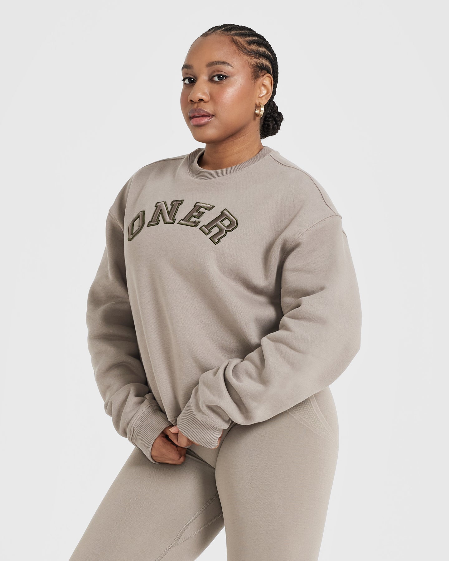 All Day Varsity Oversized Sweatshirt | Minky - Image 3