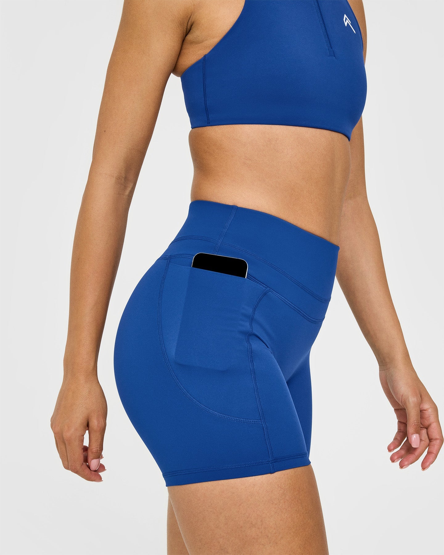Alternative view of UnifiedMove High Waisted Pocket Shorts 6" | Vintage Navy