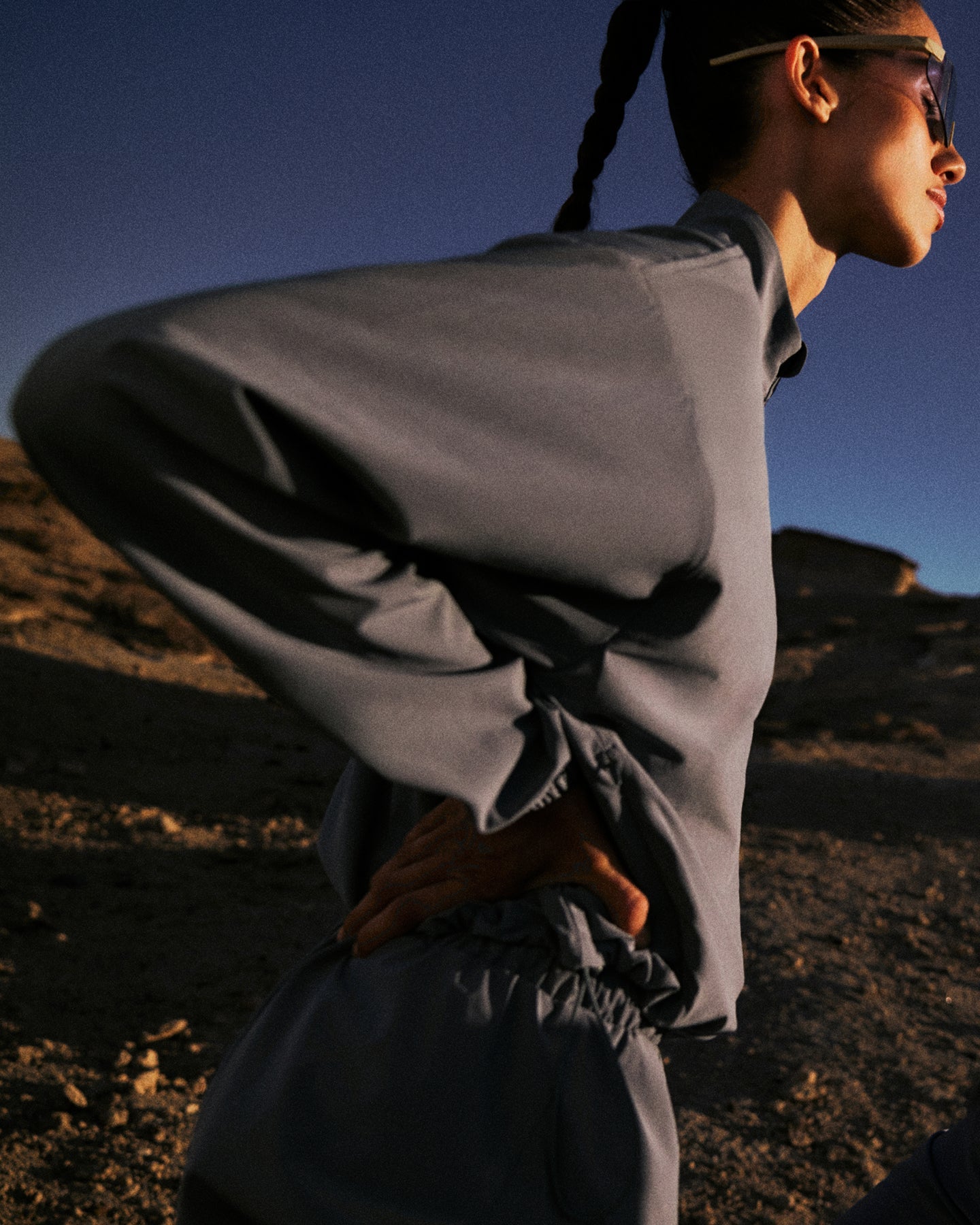 Alternative view of AirMove Jacket with Bonding New Branding | Granite Blue