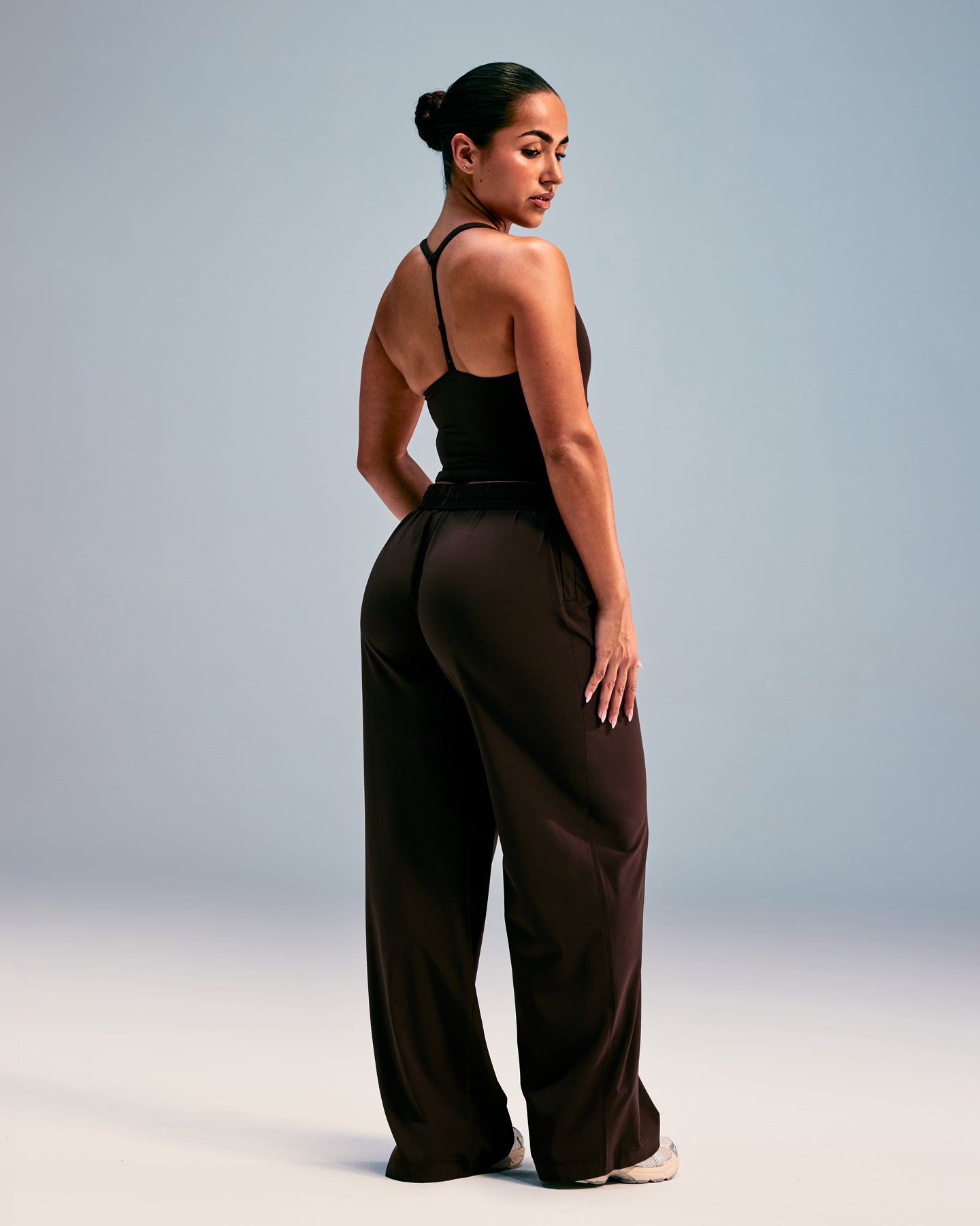 Alternative view of AirMove Straight Leg Pants New Branding | 70% Cocoa
