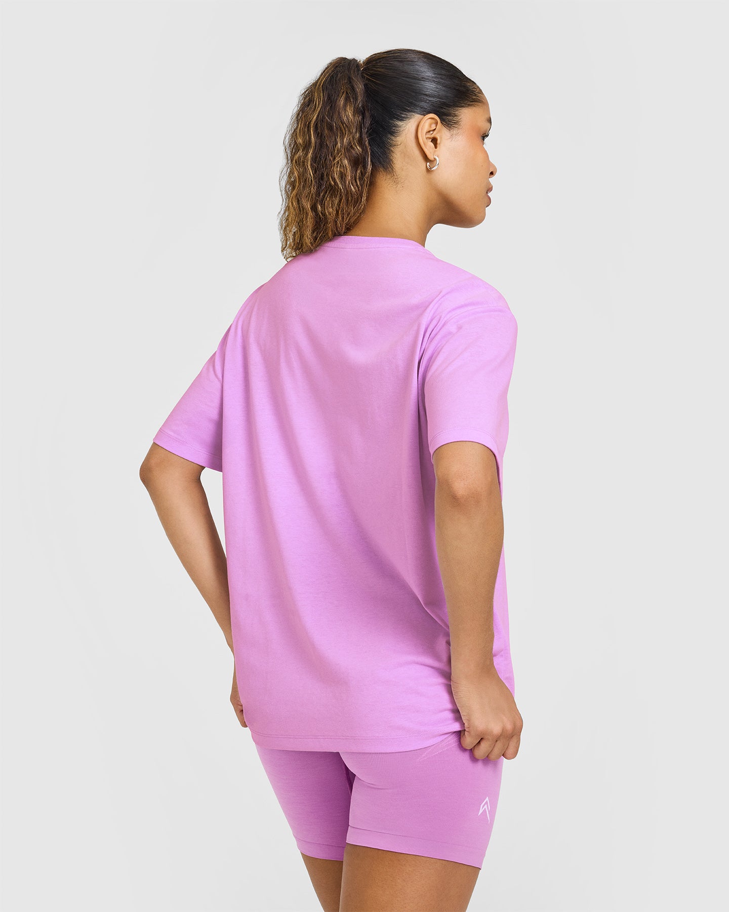 Classic Oversized Lightweight T-Shirt | Orchid Purple - Image 5