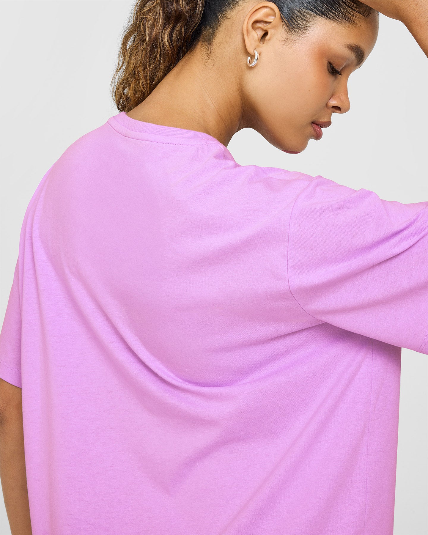 Classic Oversized Lightweight T-Shirt | Orchid Purple - Image 6