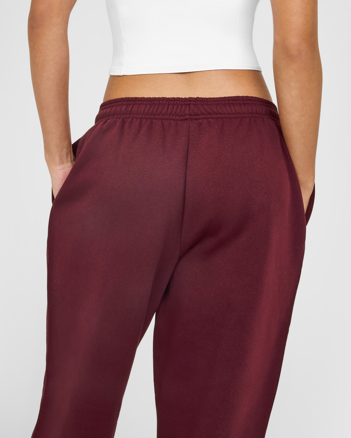 Foundations Oversized Oner Girlfriend Joggers | Rosewood - Image 5