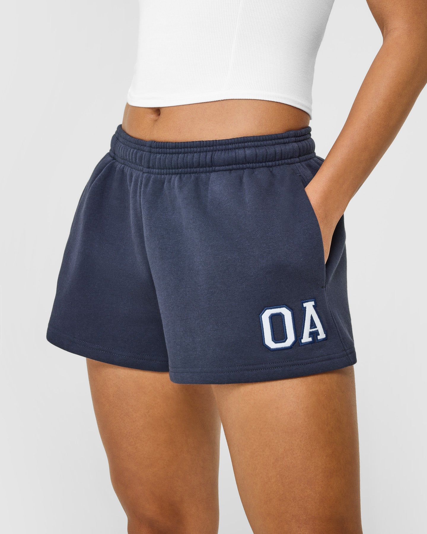 Foundations Oversized Oner Girlfriend Shorts | True Blue - Image 3