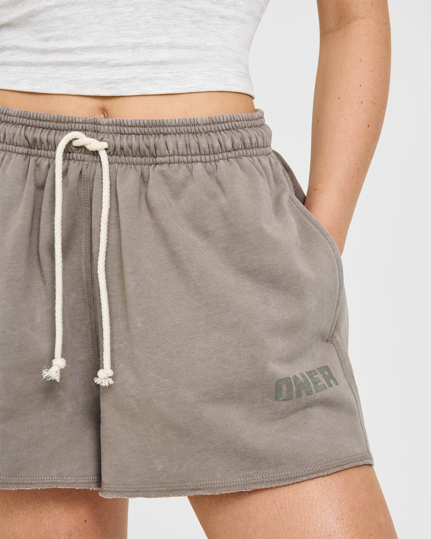 Raw Lounge Oversized Shorts | Washed Minky - Image 4