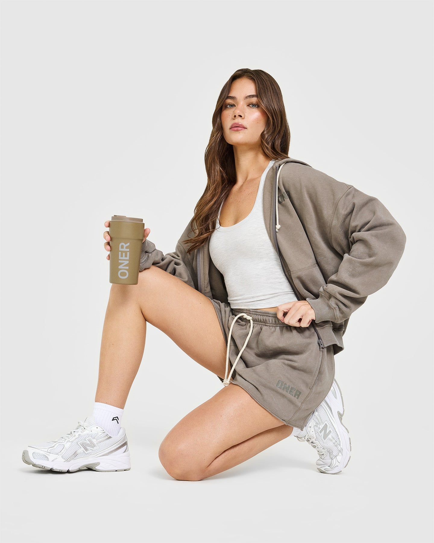 Raw Lounge Oversized Shorts | Washed Minky - Image 6