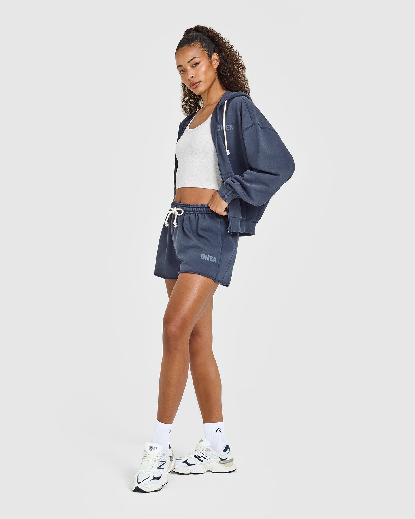 Raw Lounge Oversized Shorts | Washed True Blue - Image 3