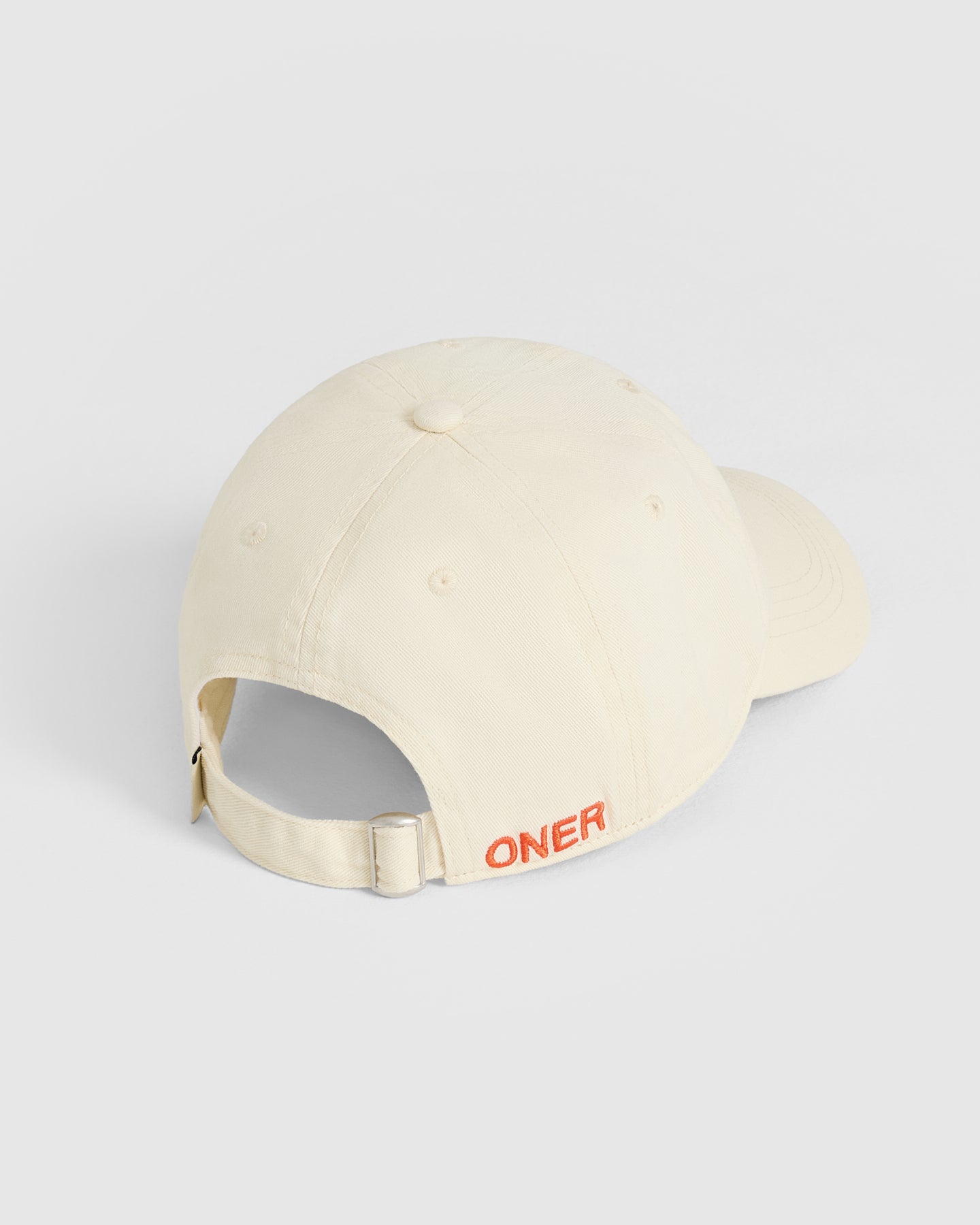 Alternative view of Classic Baseball Cap | Off White/Charged Orange
