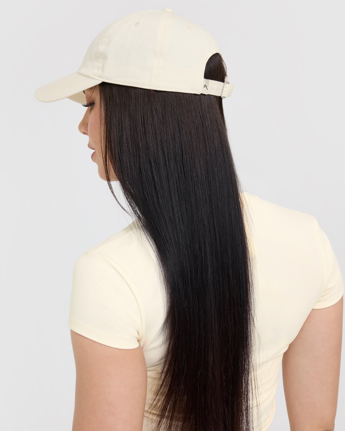 Classic Baseball Cap | Off White/Charged Orange - Image 5