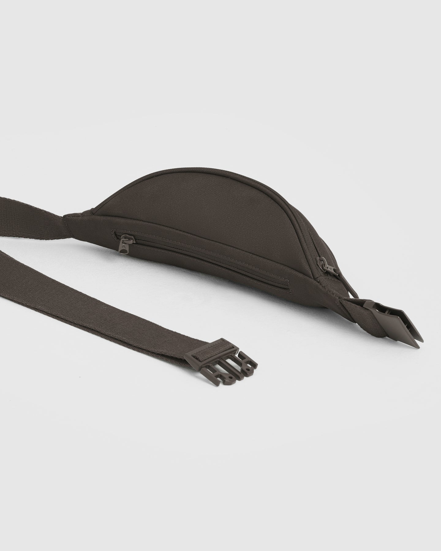 Classic Canvas Bumbag | Dark Taupe Brown - Image 4