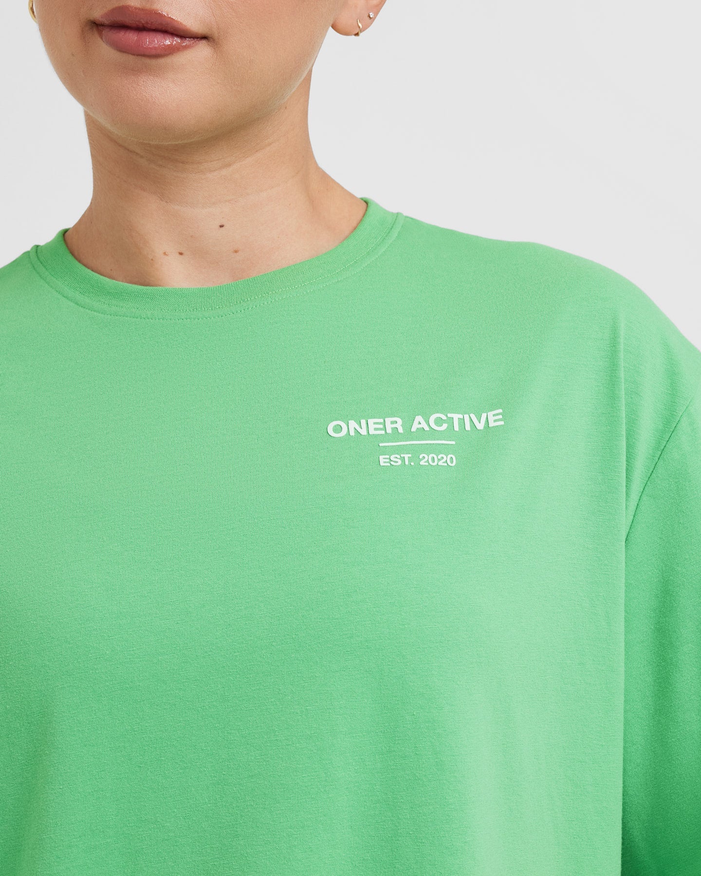 Classic Lifters Graphic Oversized Lightweight T-Shirt | Jade - Image 4