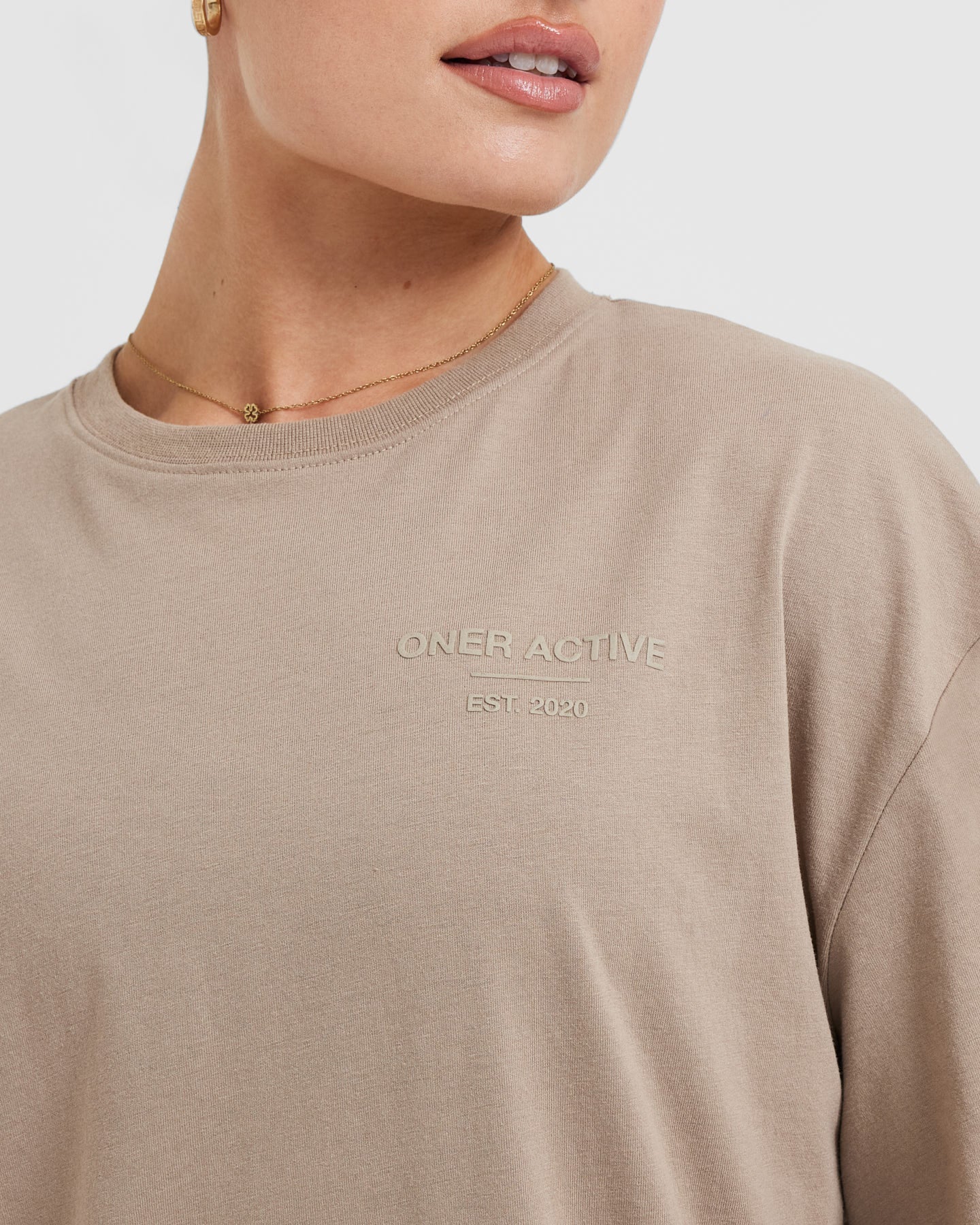 Classic Lifters Graphic Oversized Lightweight T-Shirt | Sandstone - Image 4