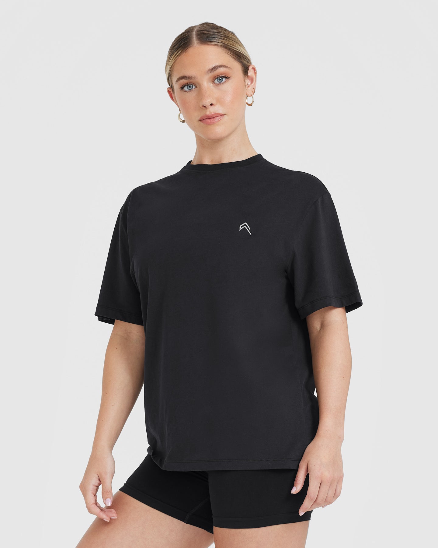 Classic Oversized Lightweight T-Shirt | Black - Image 3