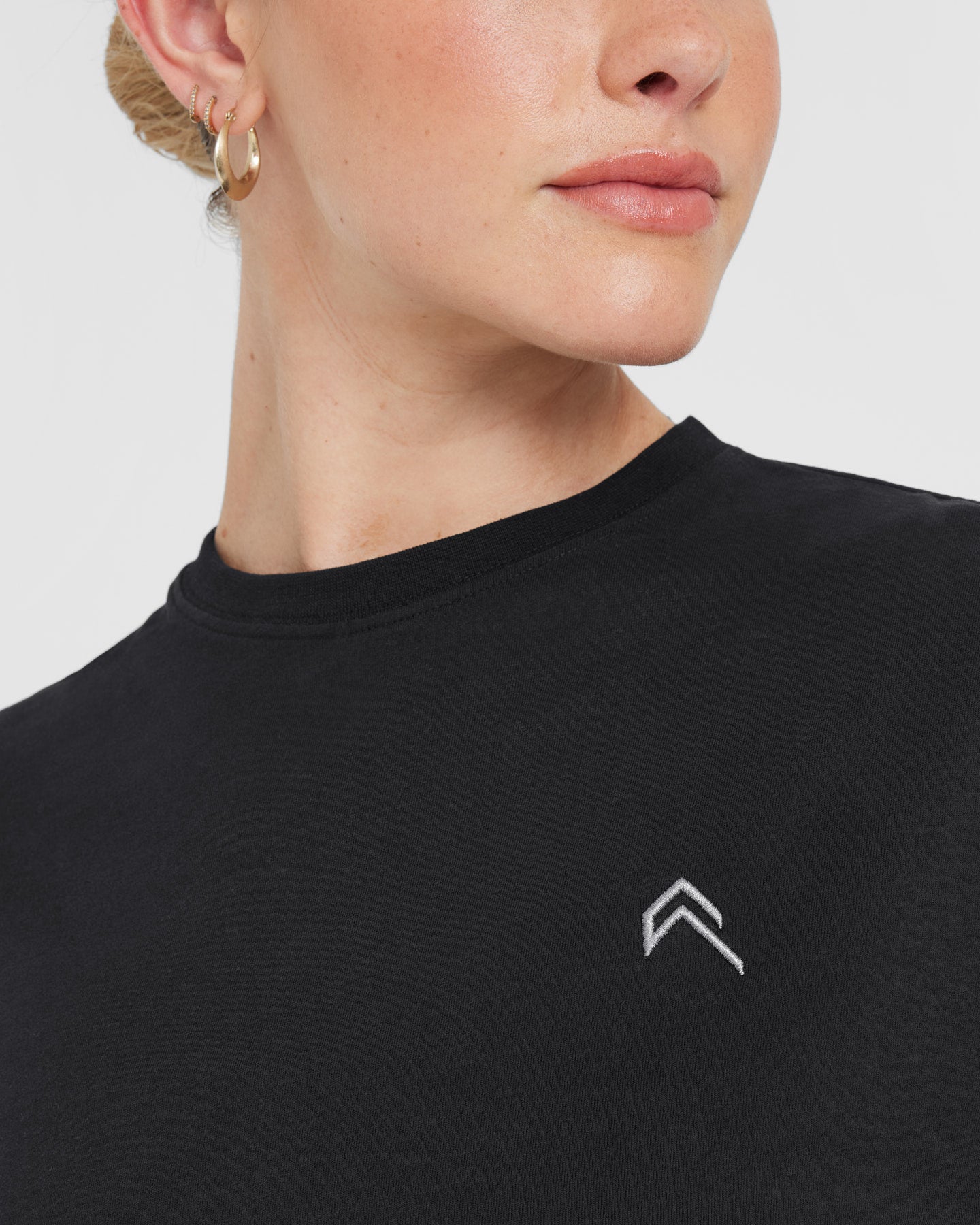 Classic Oversized Lightweight T-Shirt | Black - Image 4