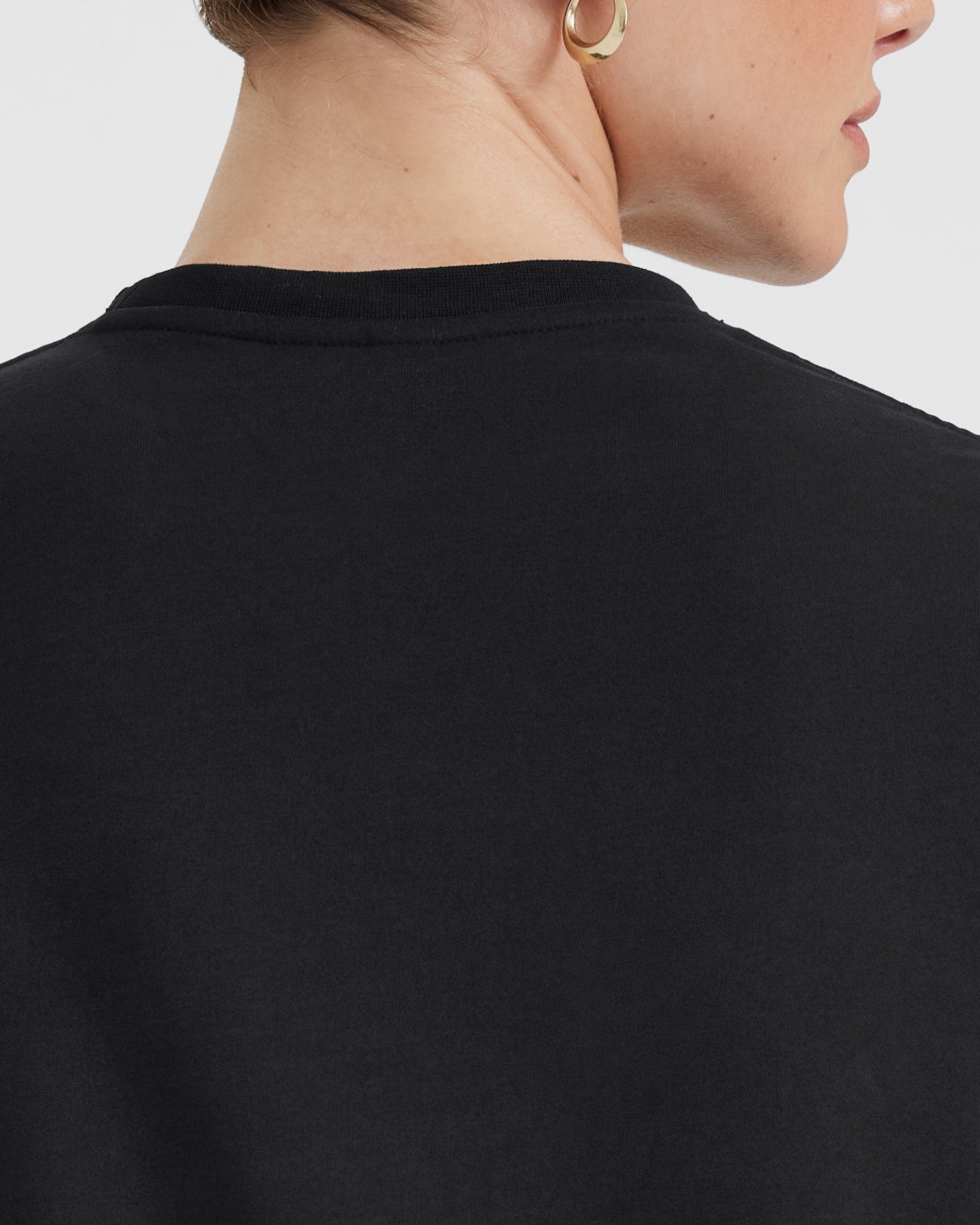 Classic Oversized Lightweight T-Shirt | Black - Image 5