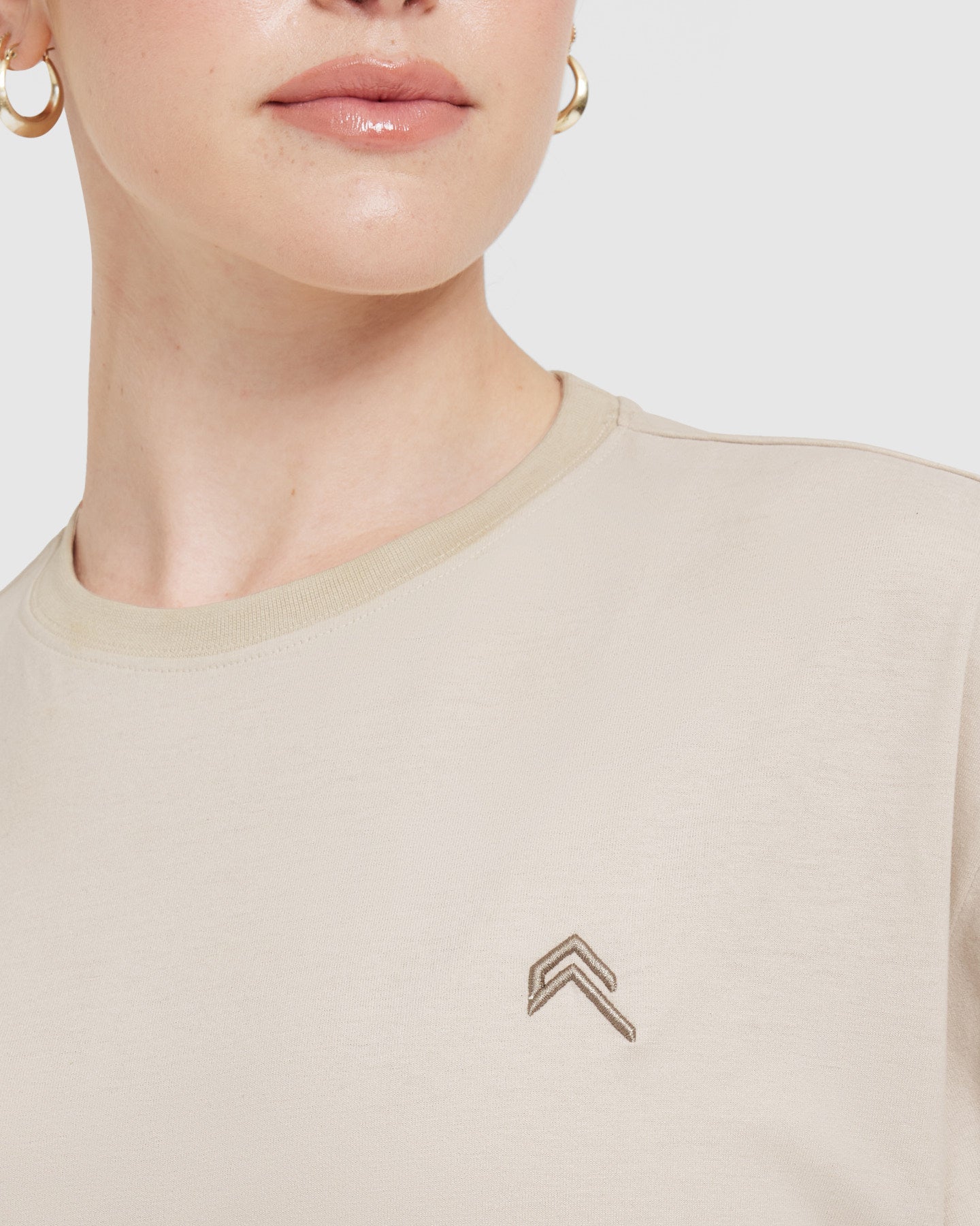Classic Oversized Lightweight T-Shirt | Washed Sand - Image 4