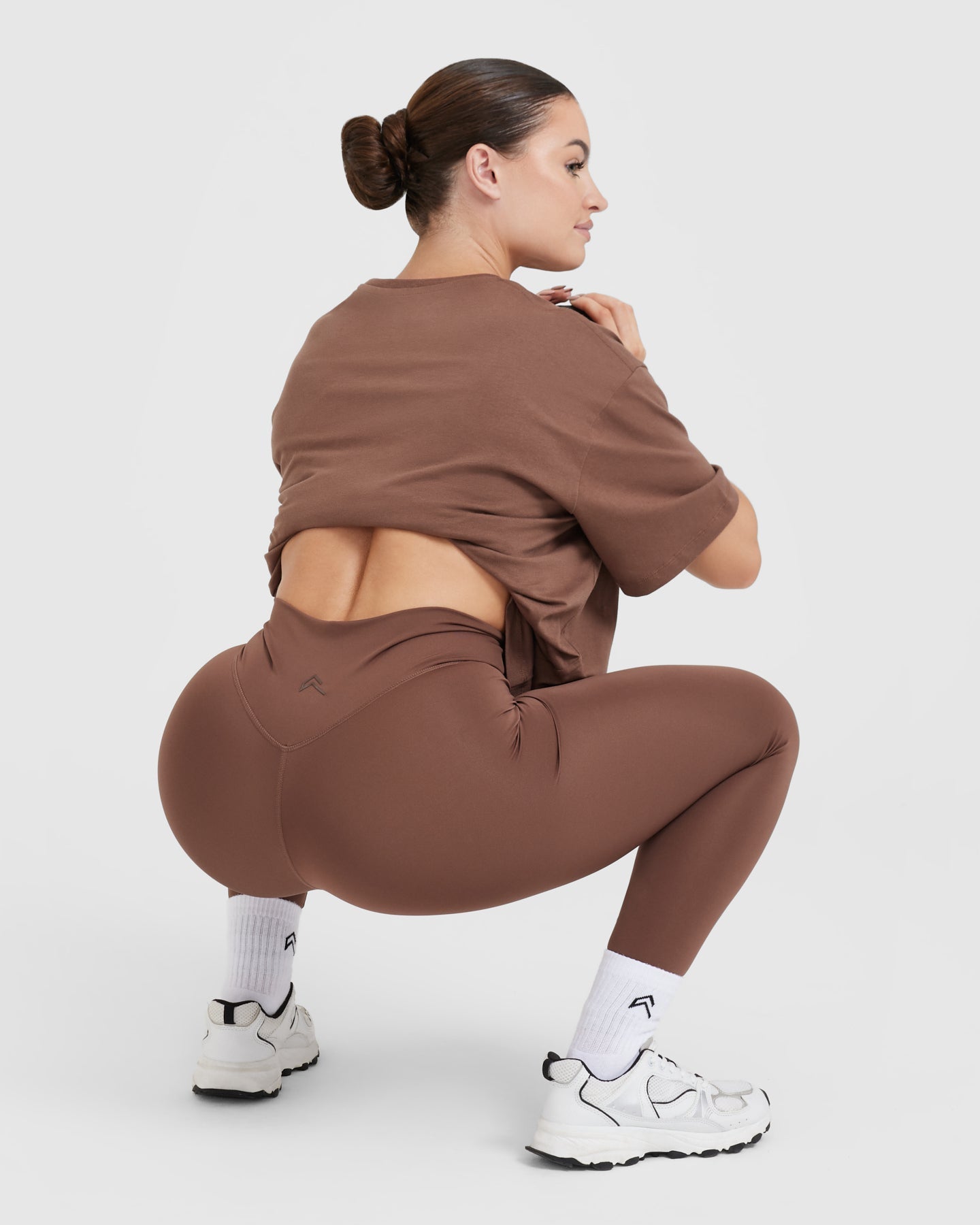 Classic Oversized Lightweight T-Shirt | Chestnut - Image 6