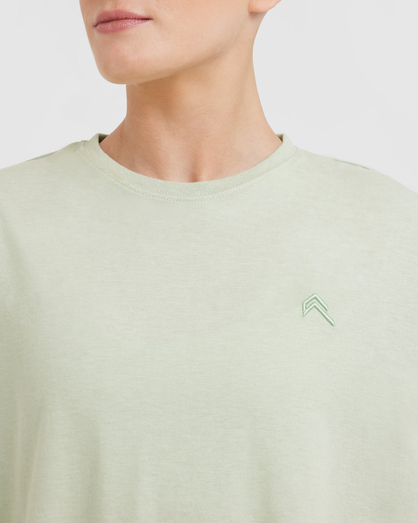 Classic Oversized Lightweight T-Shirt | Tea Green - Image 4