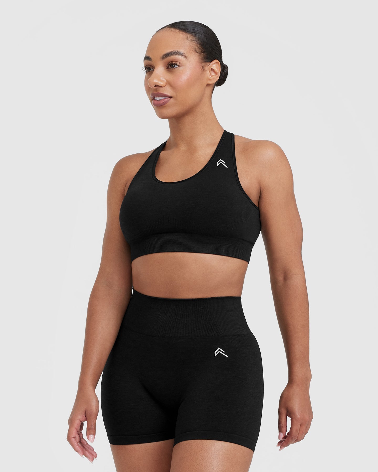 Classic Seamless 2.0 Bralette | Black Marl - Image 3