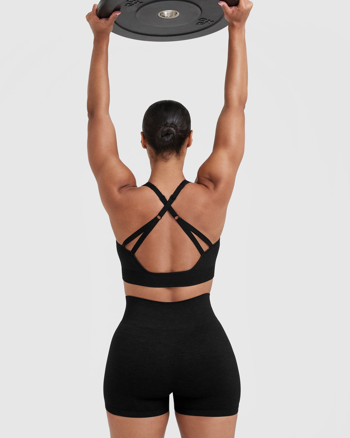 Classic Seamless 2.0 Bralette | Black Marl - Image 6