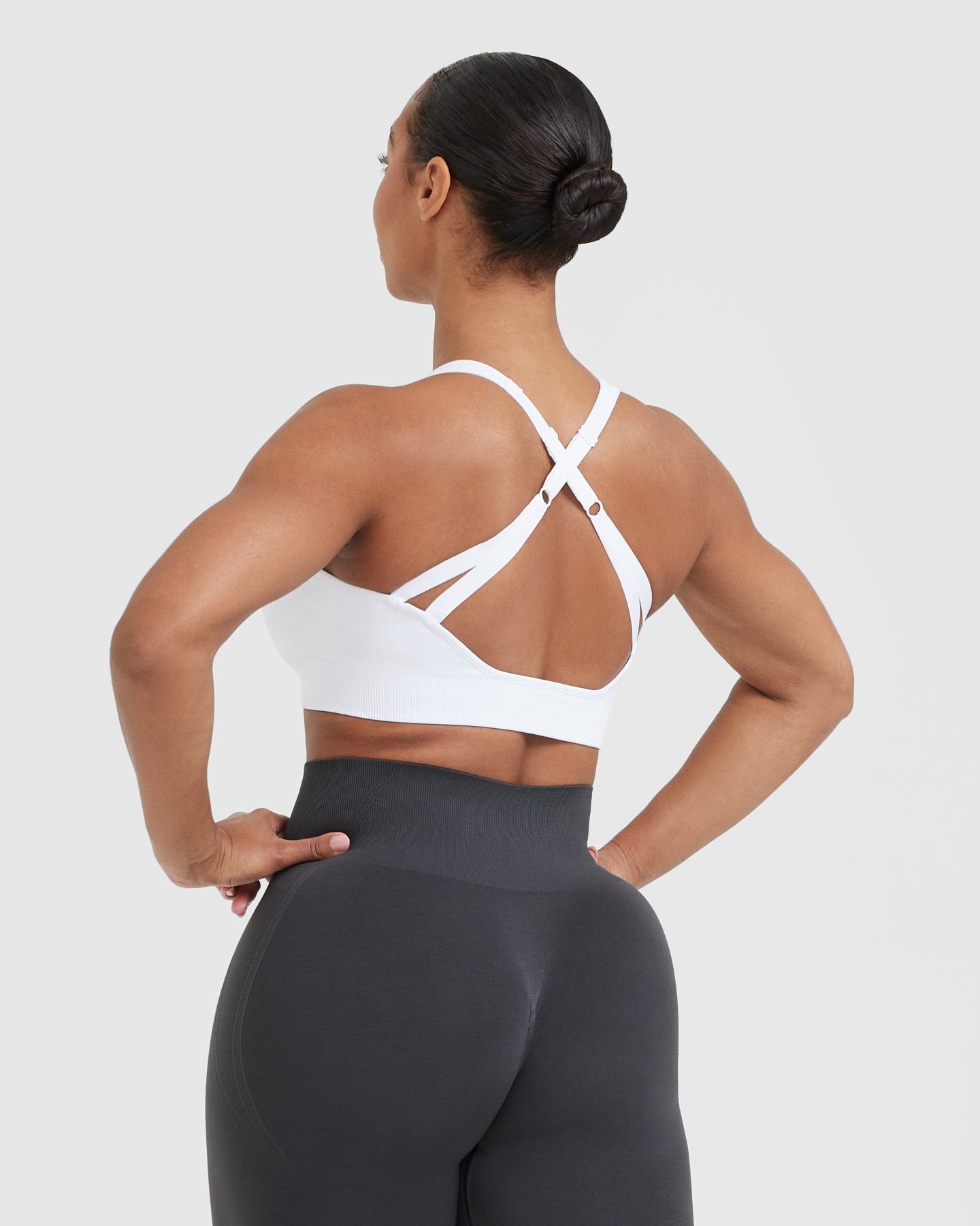 Alternative view of Classic Seamless 2.0 Bralette | White